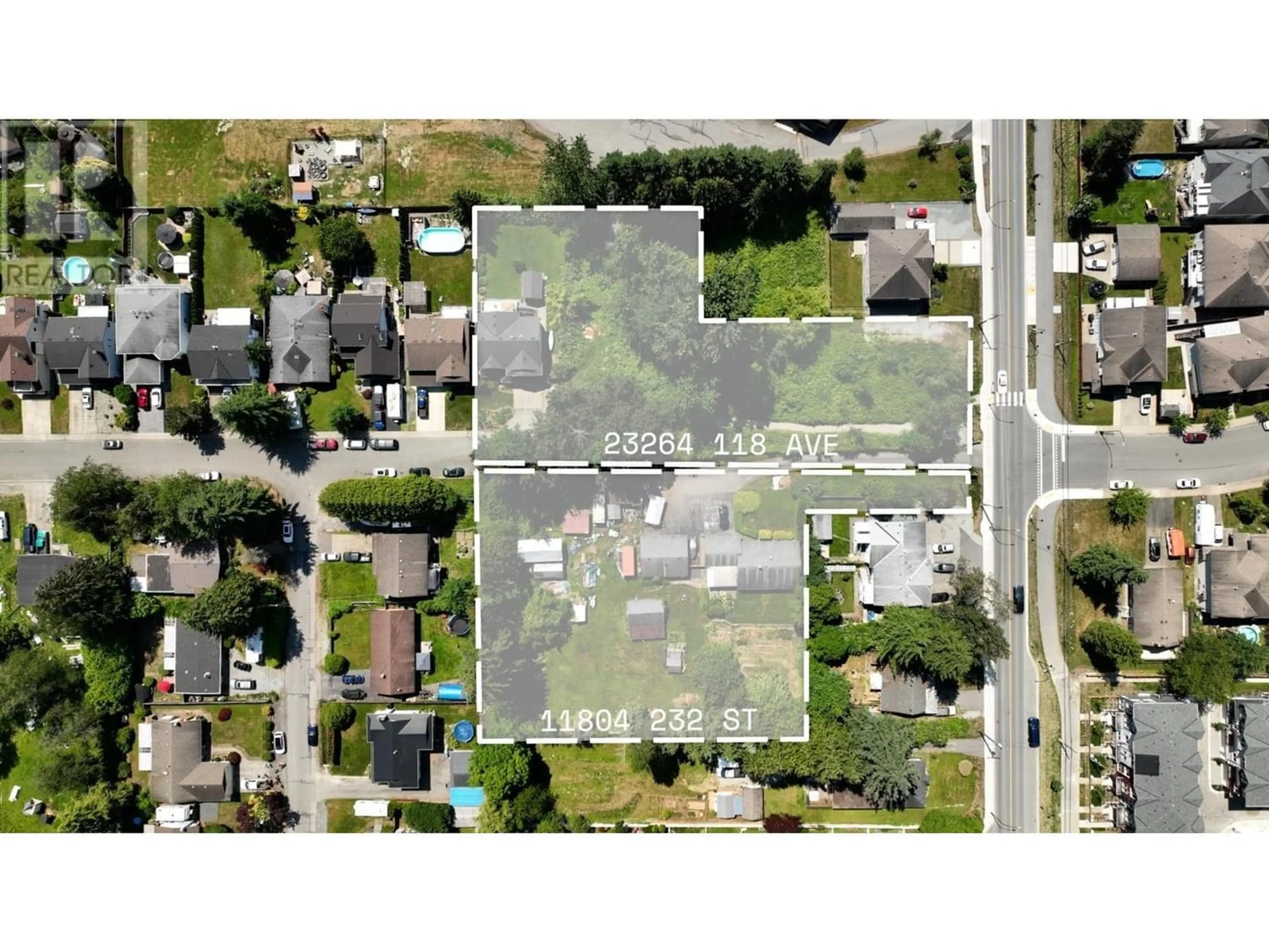 Picture of a map for 23264 118 AVENUE, Maple Ridge British Columbia V2X9J1