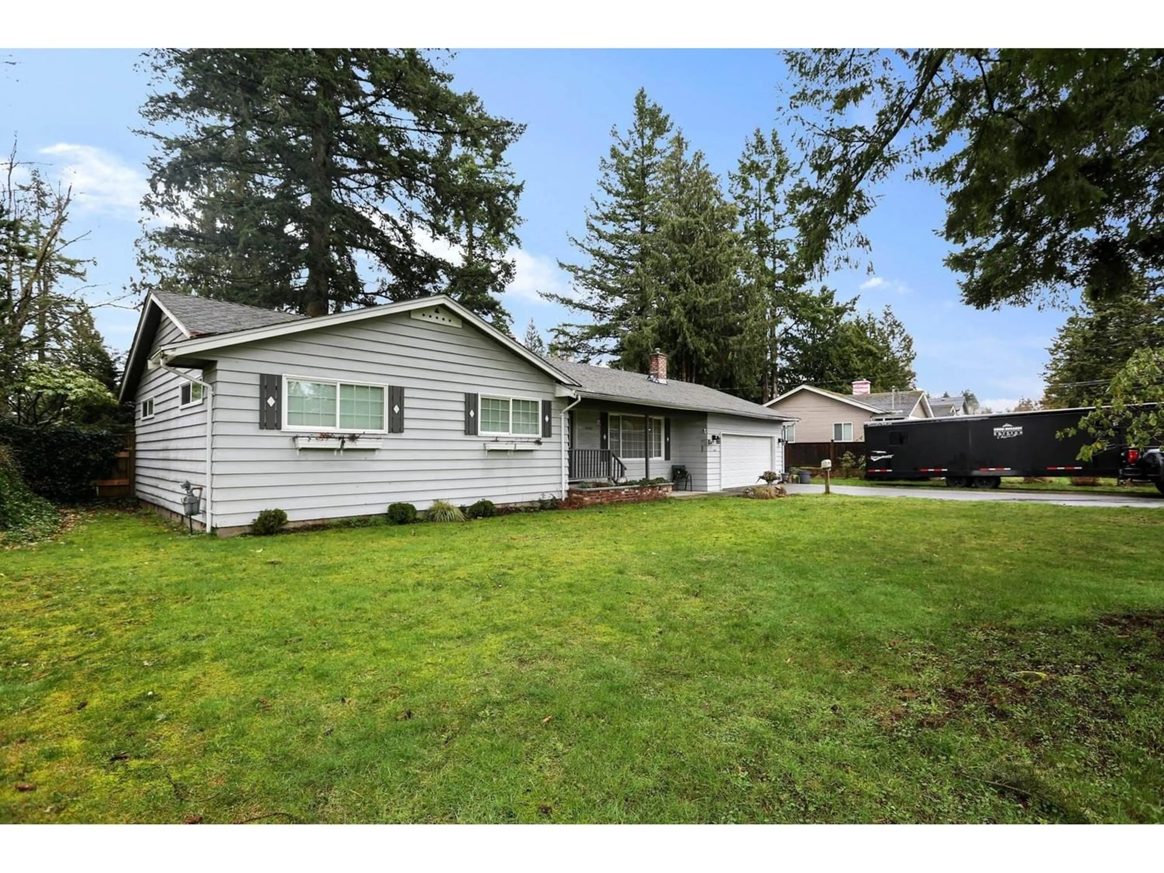 Frontside or backside of a home for 4608 207A STREET, Langley British Columbia V3A5N3