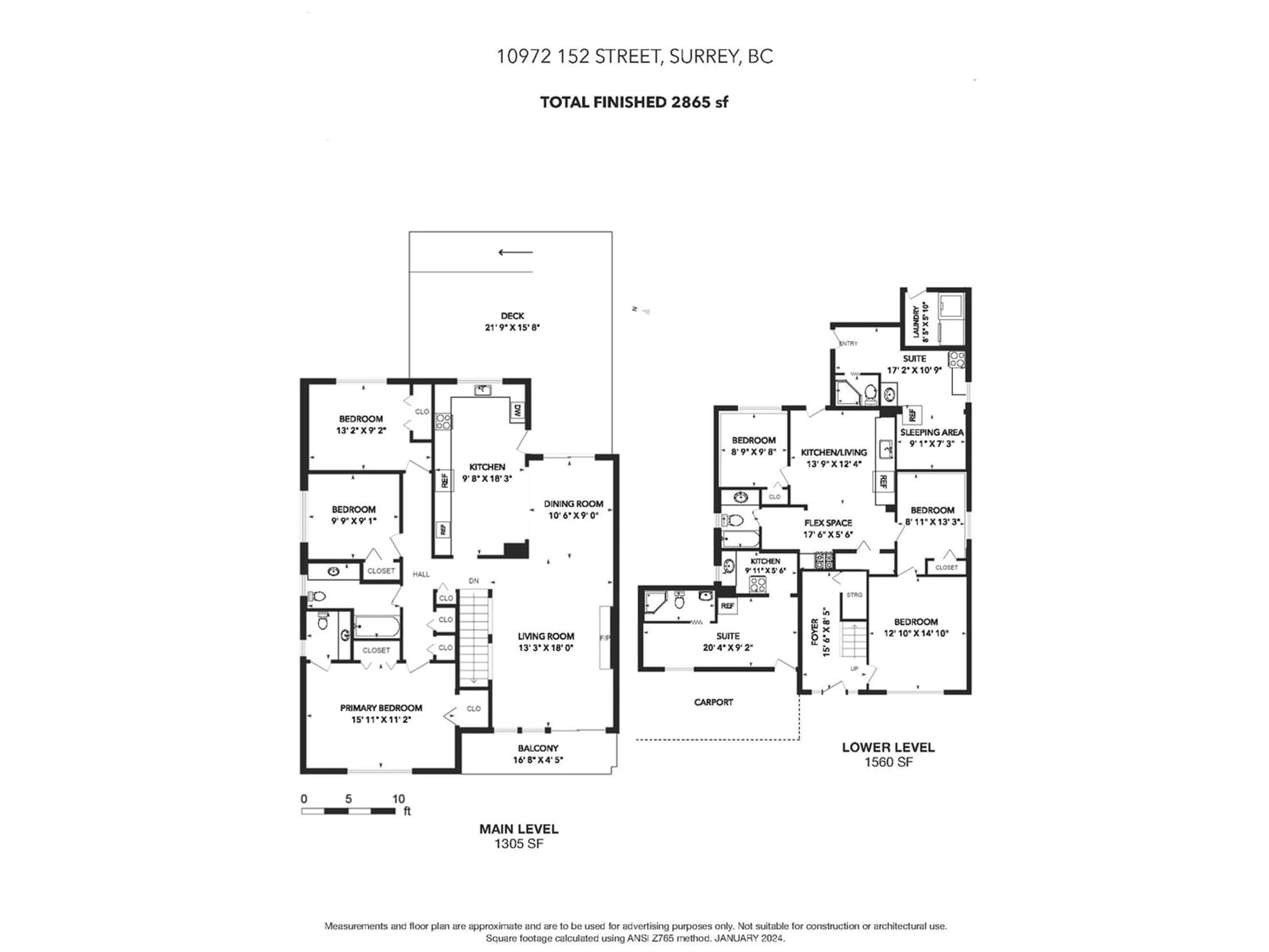 Floor plan for 10972 152 STREET, Surrey British Columbia V3R6S6