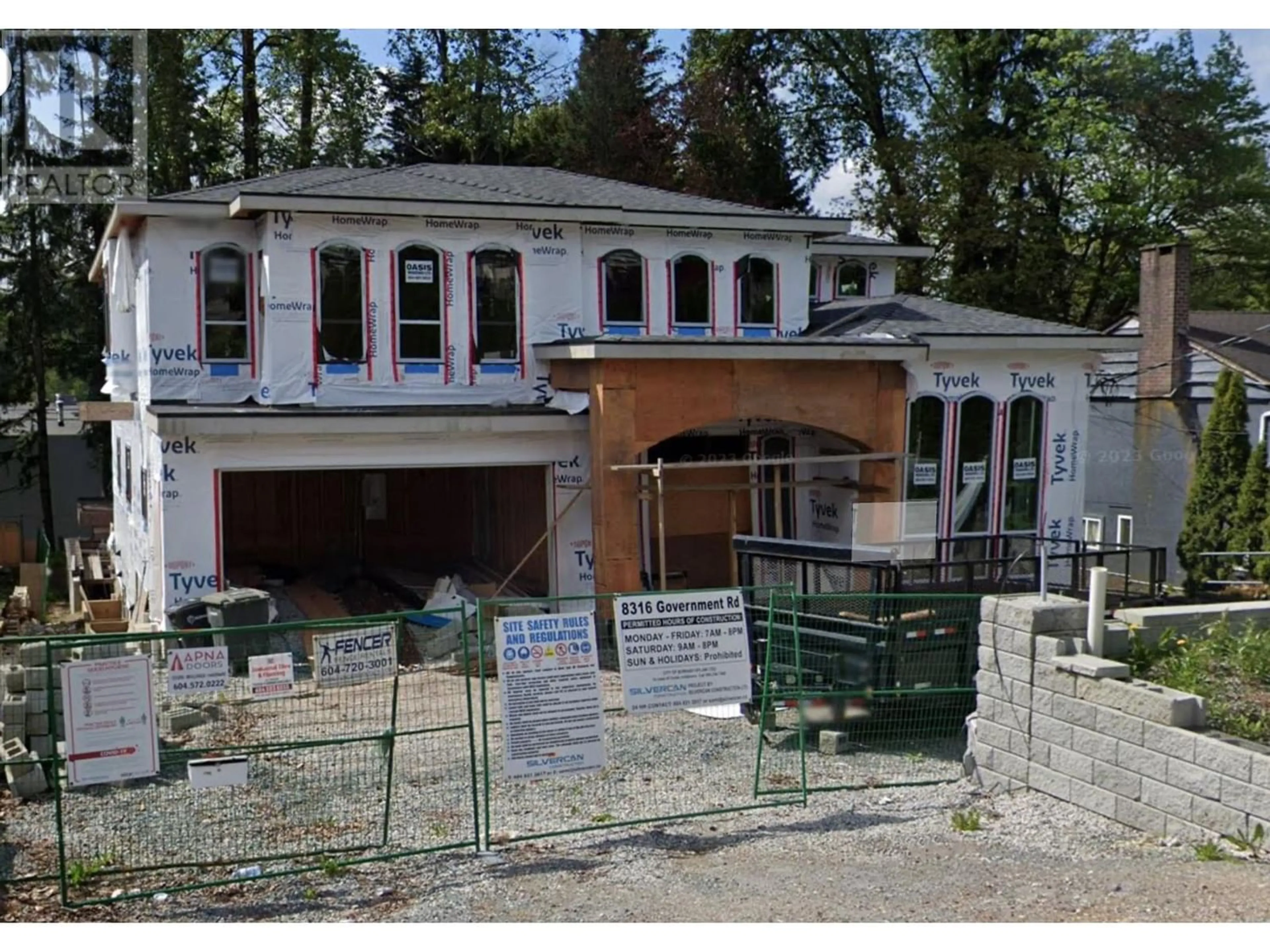 Outside view for 8316 GOVERNMENT ROAD, Burnaby British Columbia V5A2E3