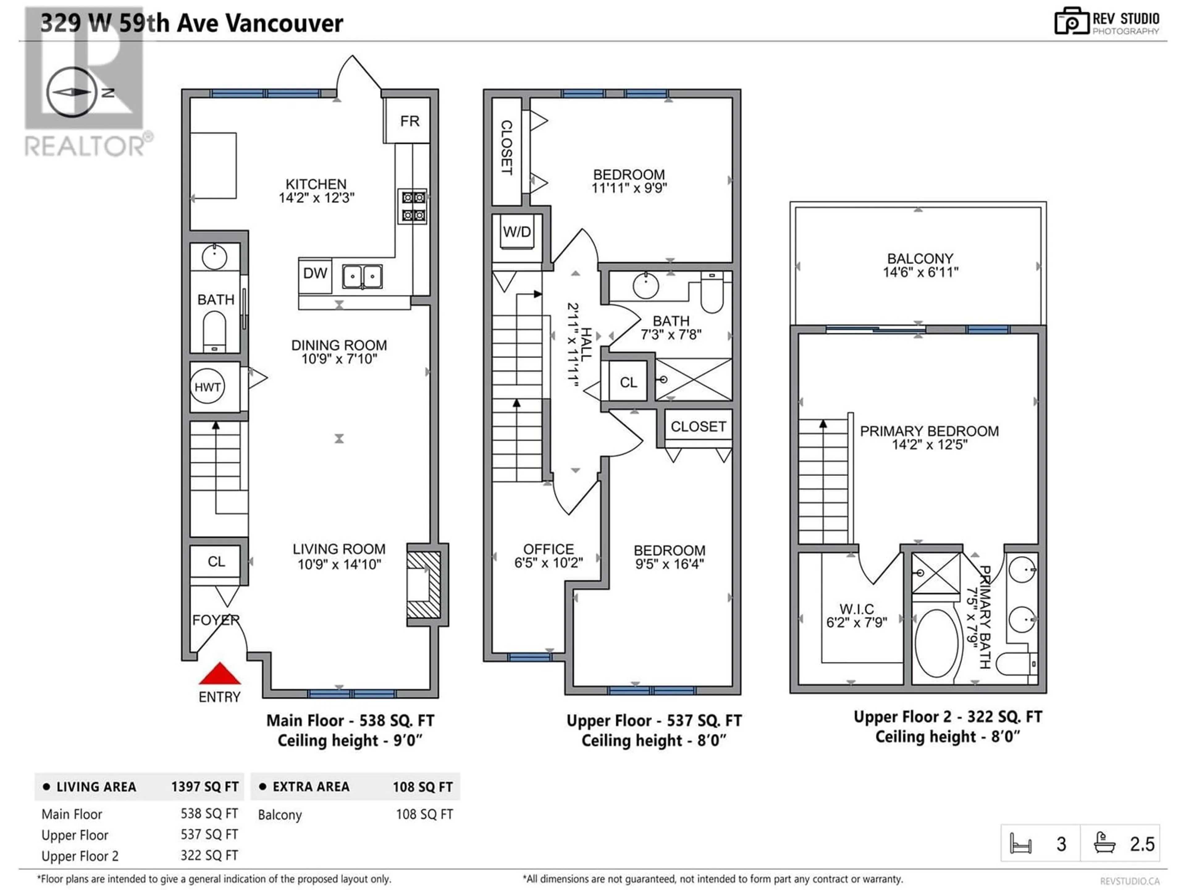 Floor plan for 329 W 59TH AVENUE, Vancouver British Columbia V5X1X3