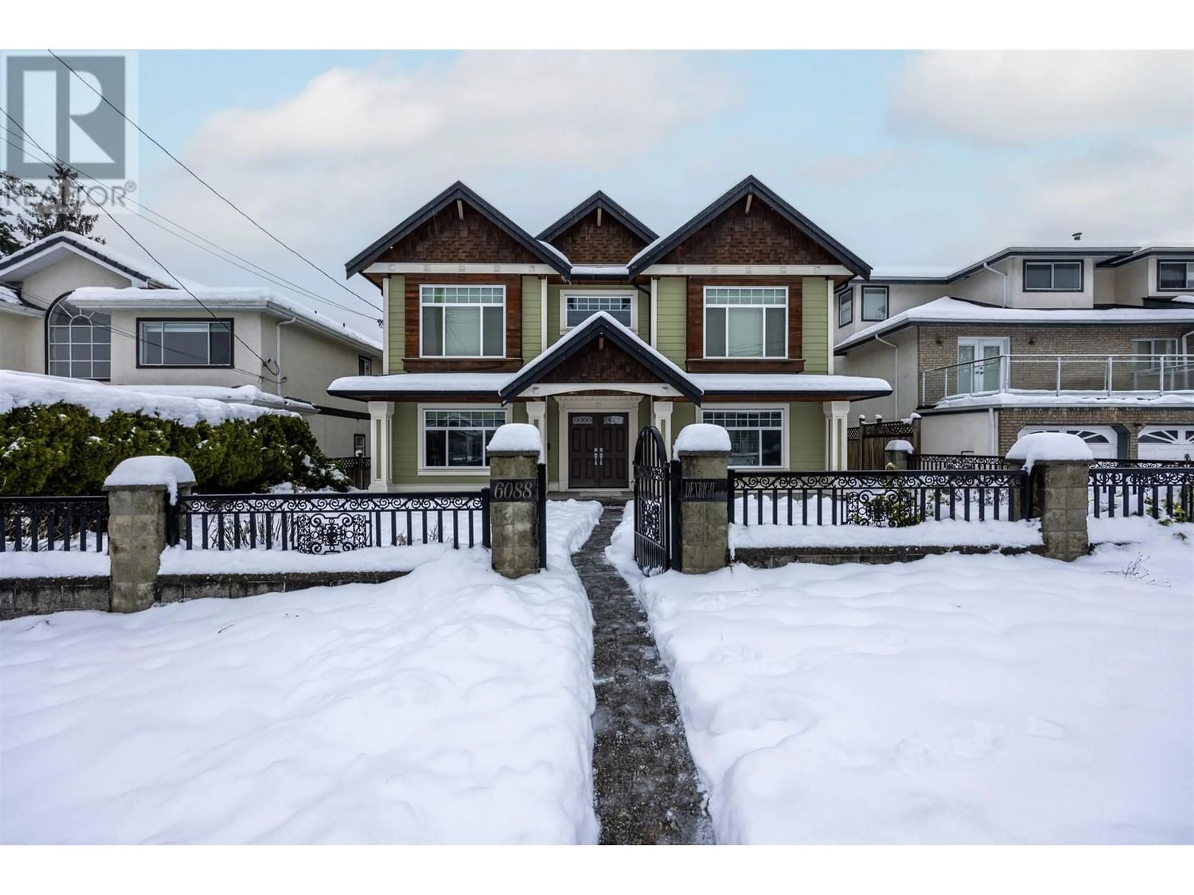 Frontside or backside of a home for 6088 DENBIGH AVENUE, Burnaby British Columbia V5H3R5