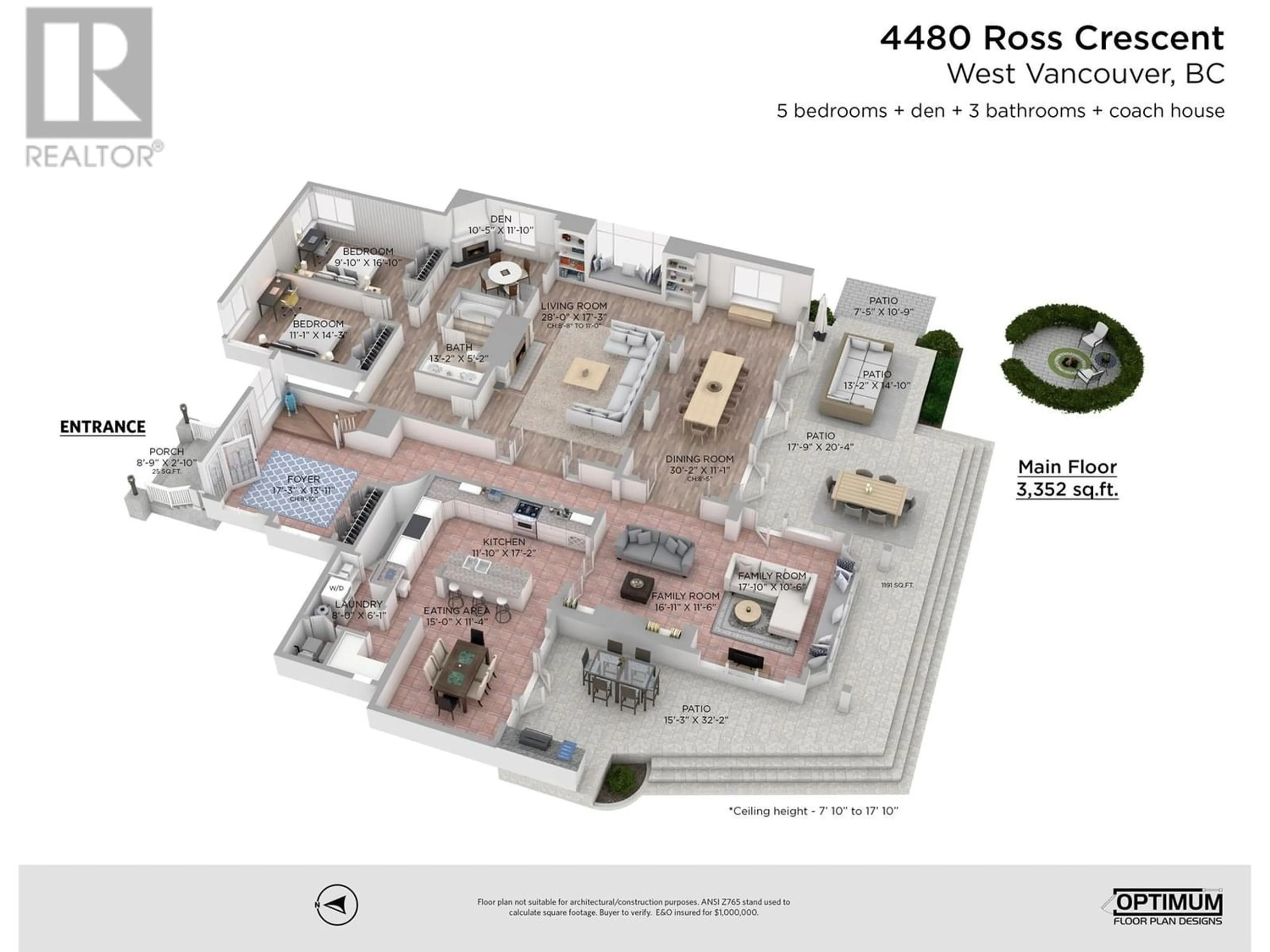 Floor plan for 4480 ROSS CRESCENT, West Vancouver British Columbia V7W1B2