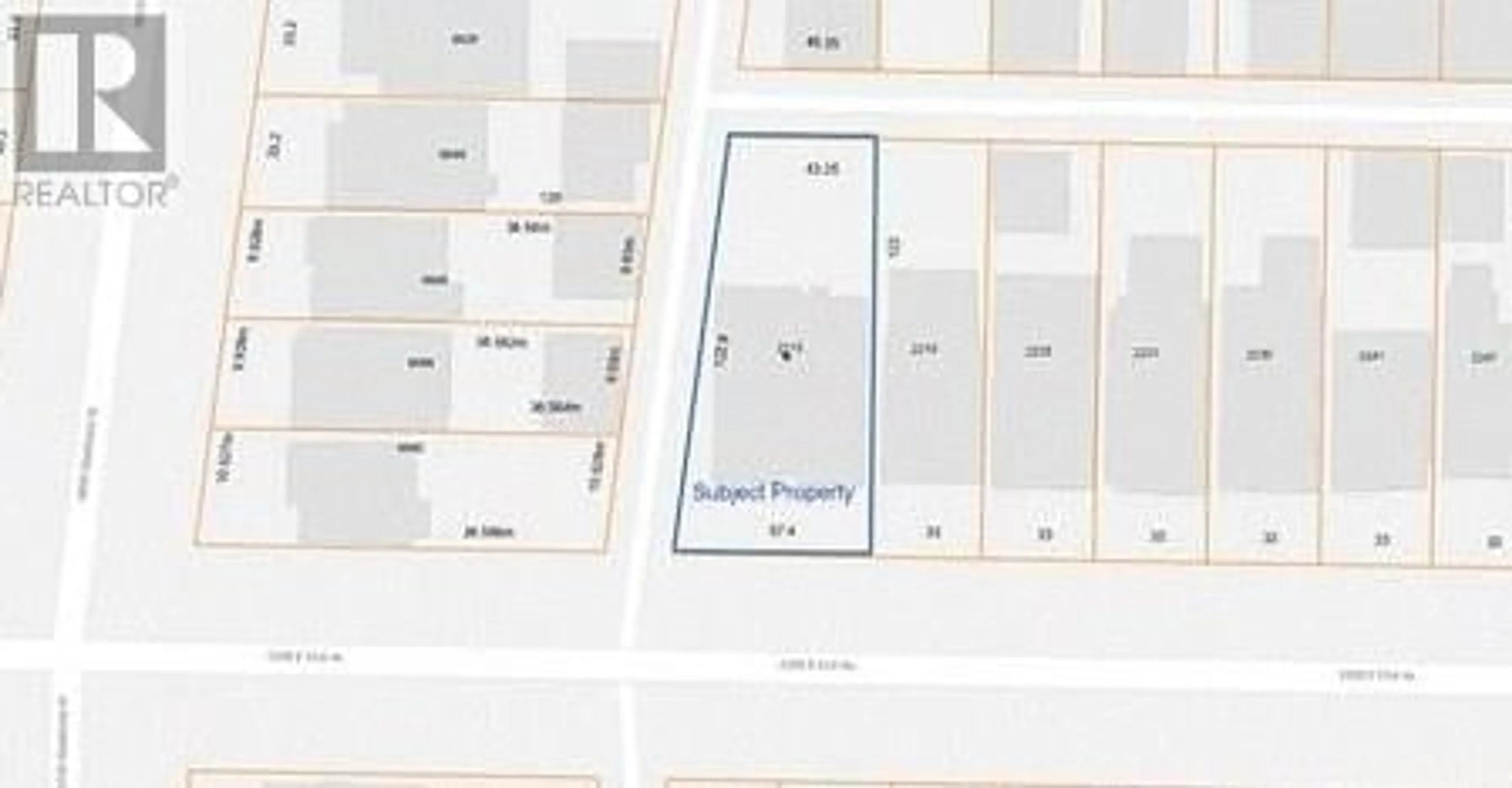 Picture of a map for 2215 E 51ST AVENUE, Vancouver British Columbia V5P1W4