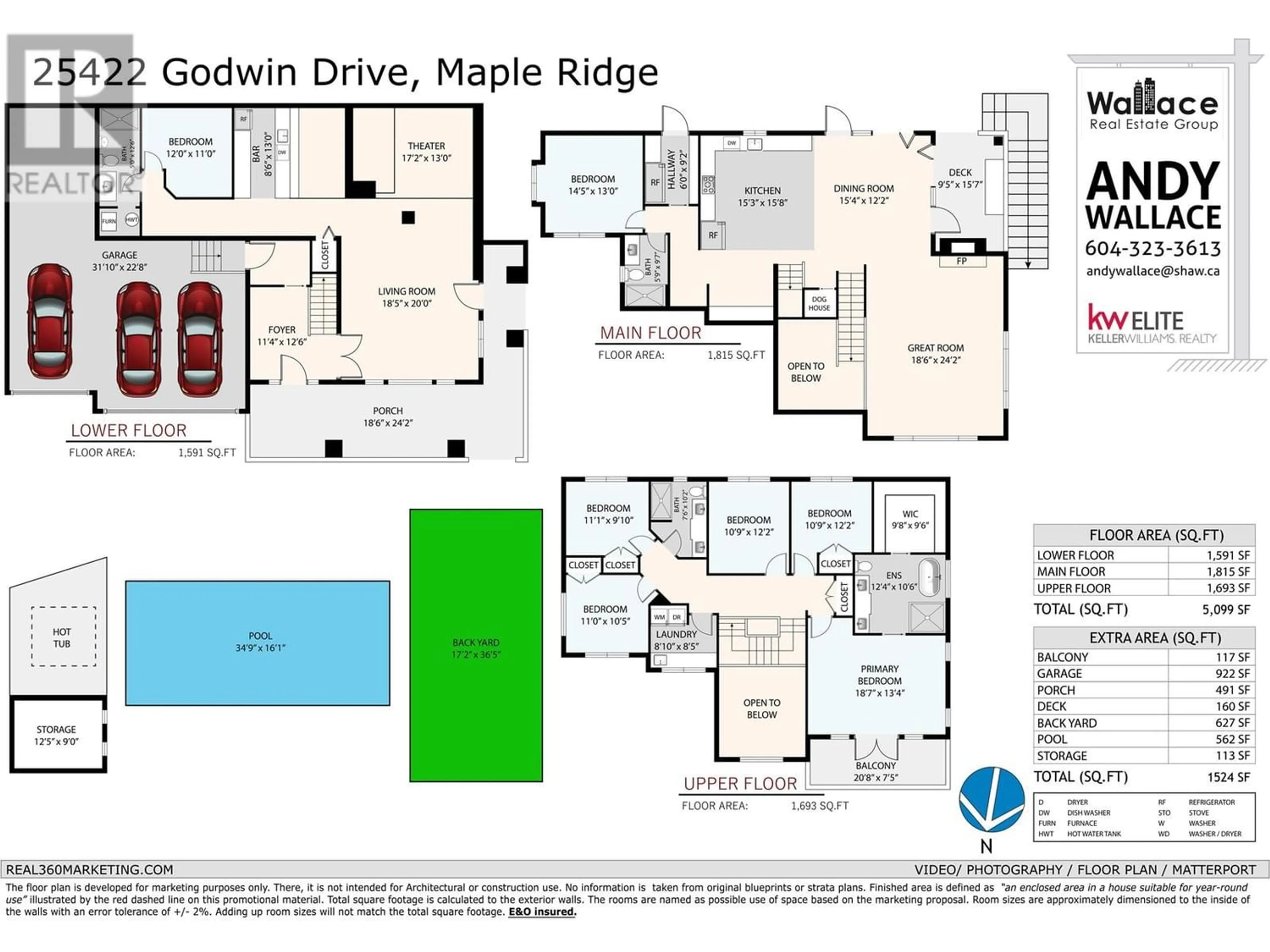 Floor plan for 25422 GODWIN DRIVE, Maple Ridge British Columbia V2W1G9