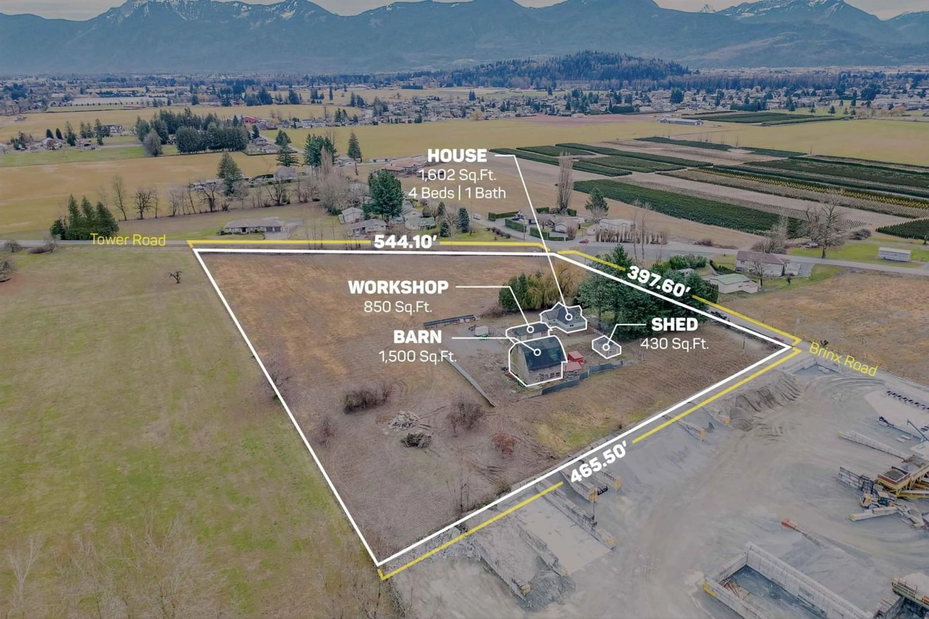 Fenced yard for 46109 BRINX ROAD, Chilliwack British Columbia V2P8B7