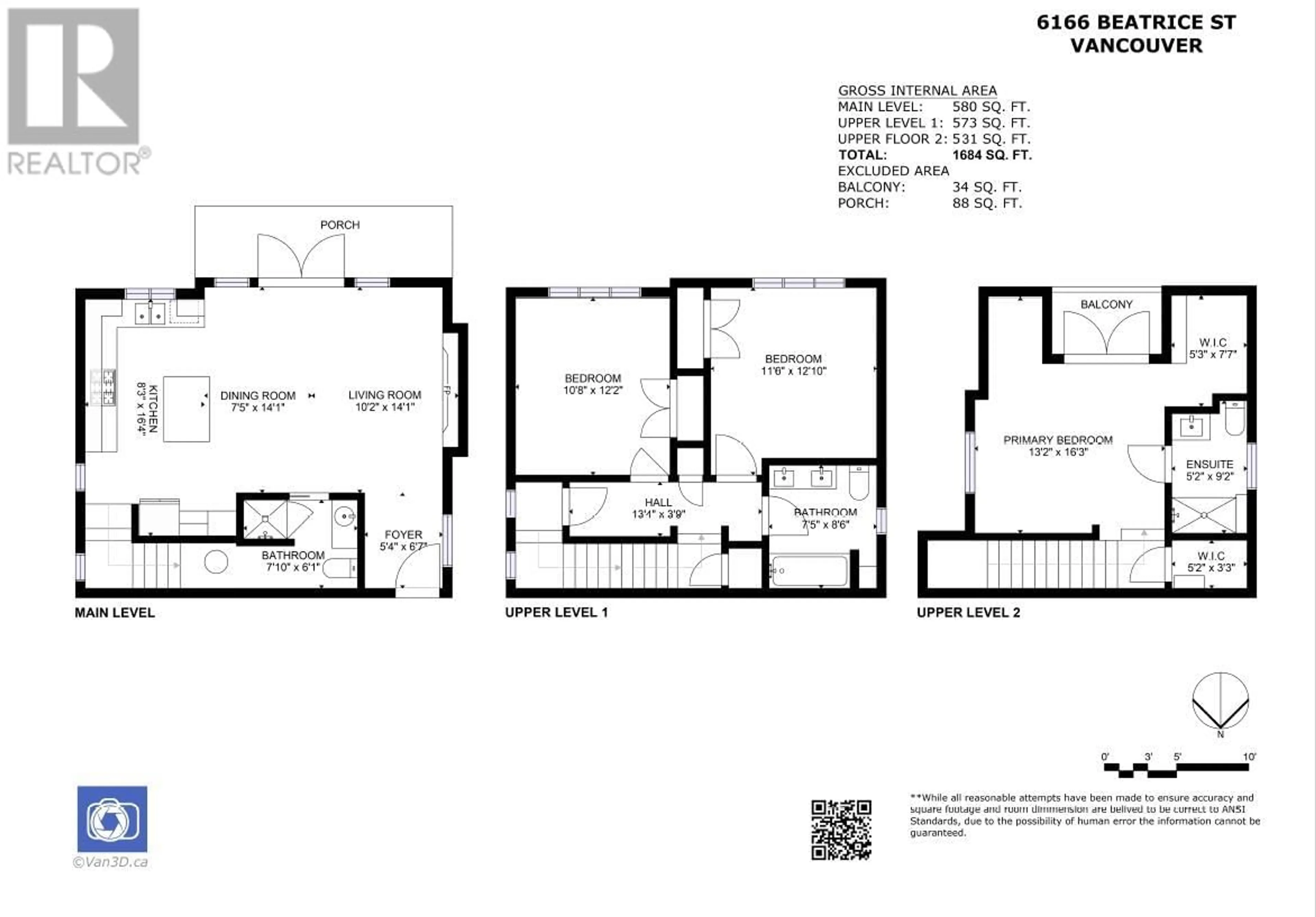 Floor plan for 6166 BEATRICE STREET, Vancouver British Columbia V5P3R2