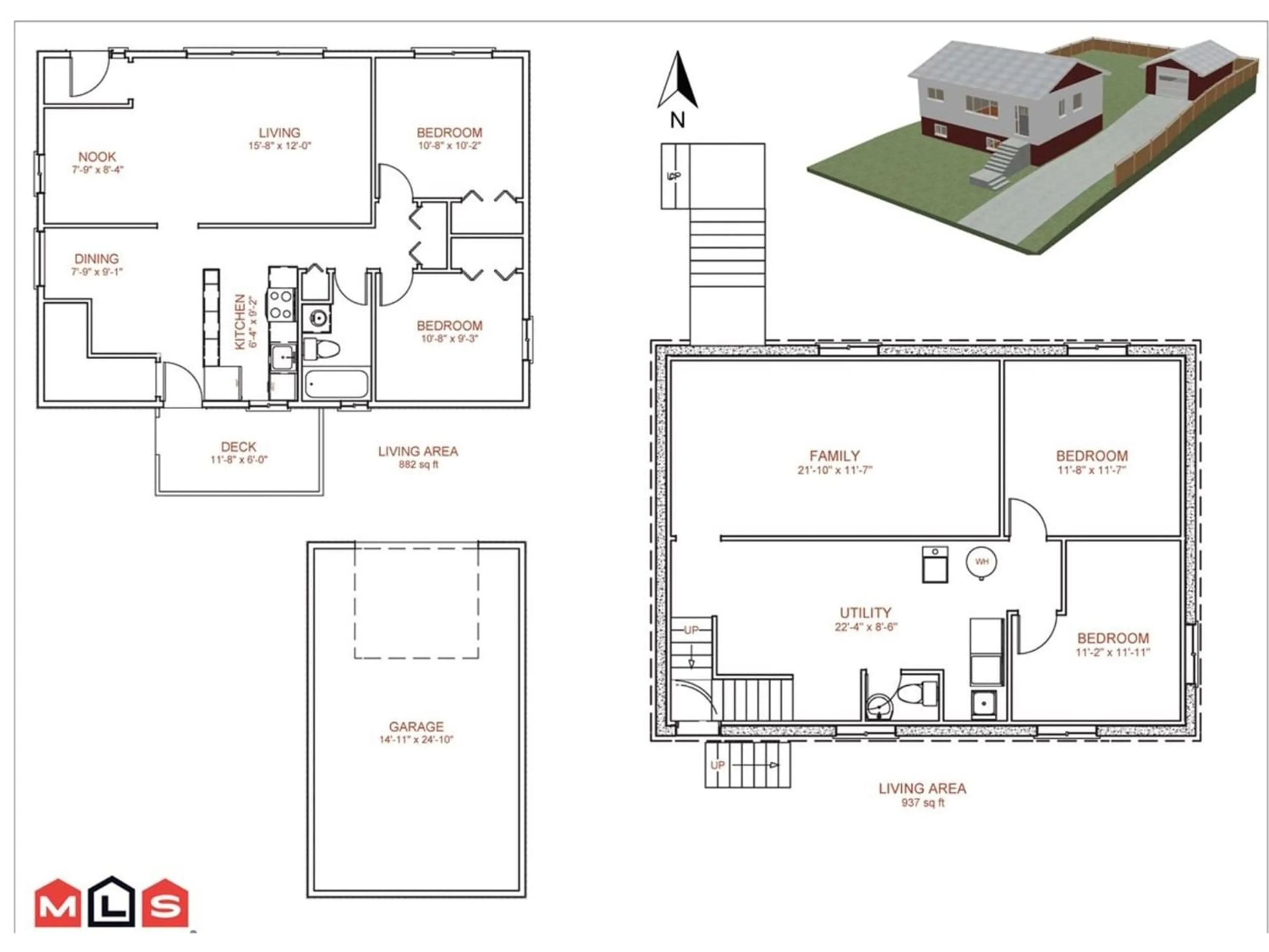 Floor plan for 12192 95A AVENUE, Surrey British Columbia V3V1P8
