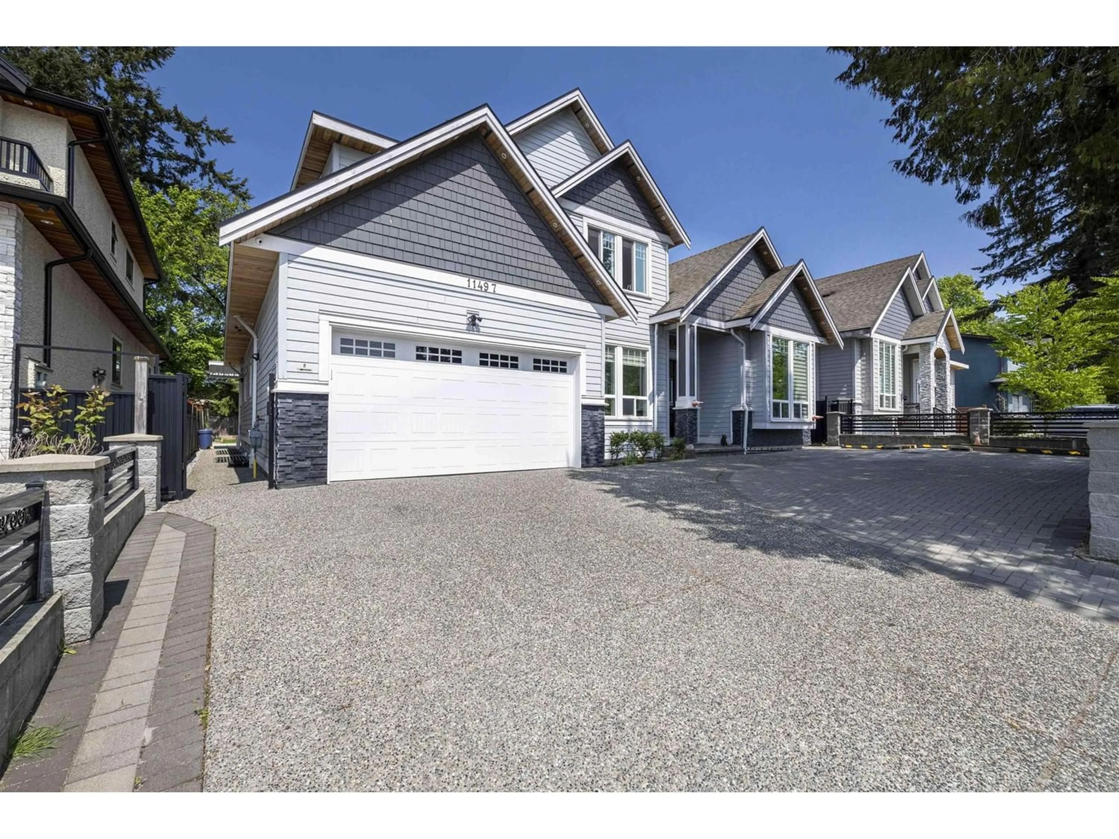 Frontside or backside of a home for 11497 80 AVENUE, Delta British Columbia V4C1X5