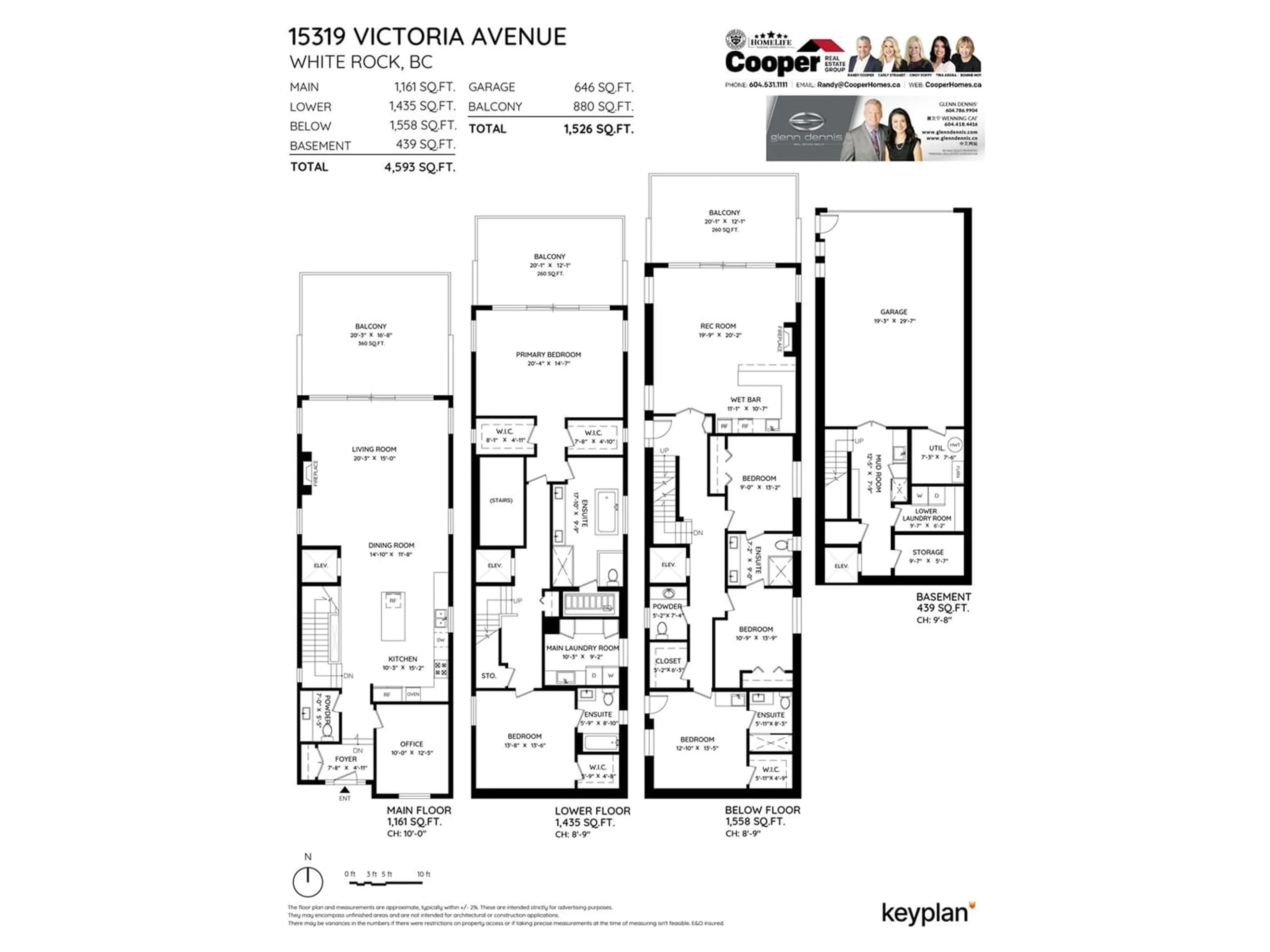 Floor plan for 15319 VICTORIA AVENUE, White Rock British Columbia V4B1G9