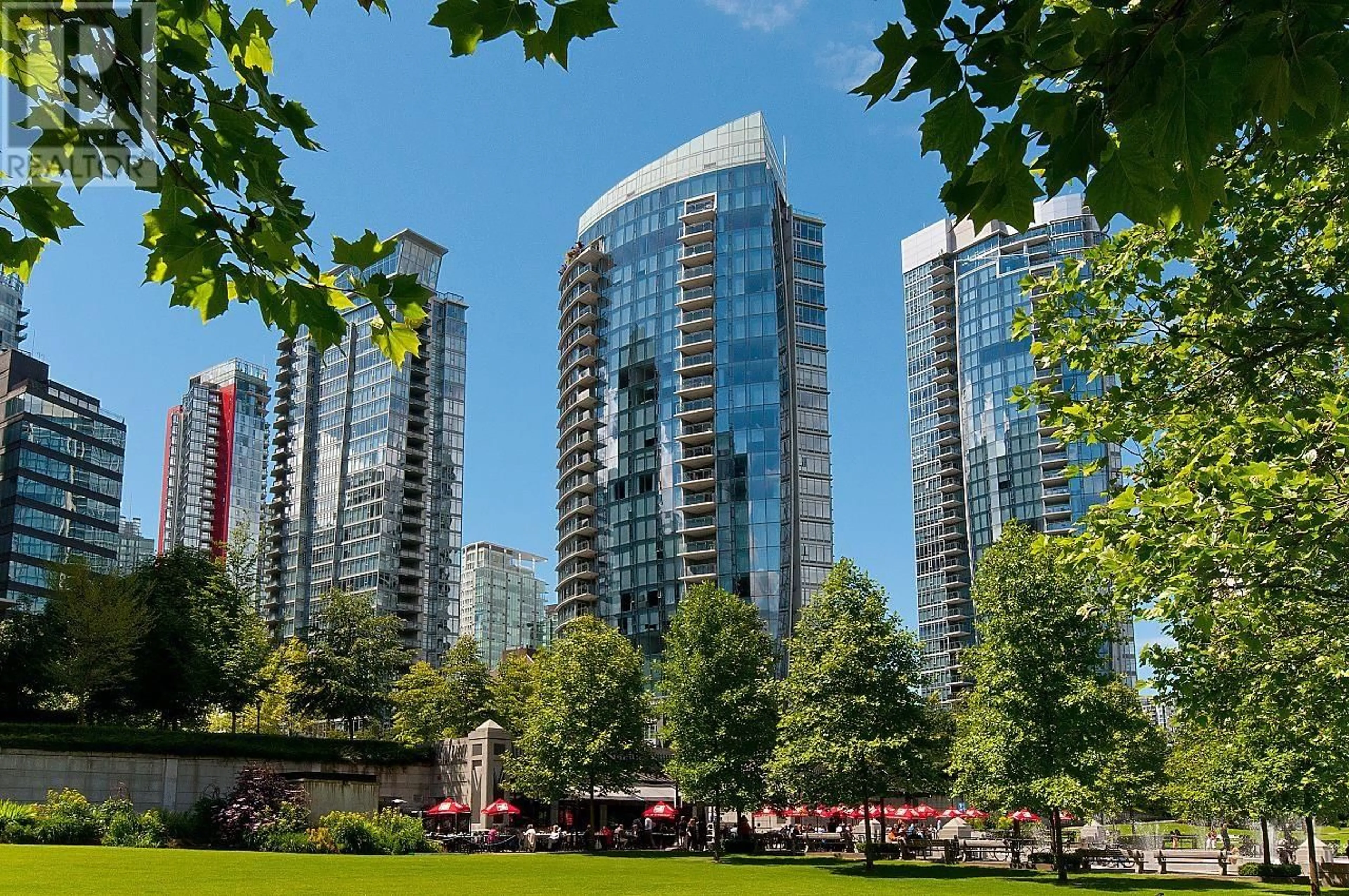 A pic from exterior of the house or condo, the view of city buildings for 2502 1233 W CORDOVA STREET, Vancouver British Columbia V6C3R1