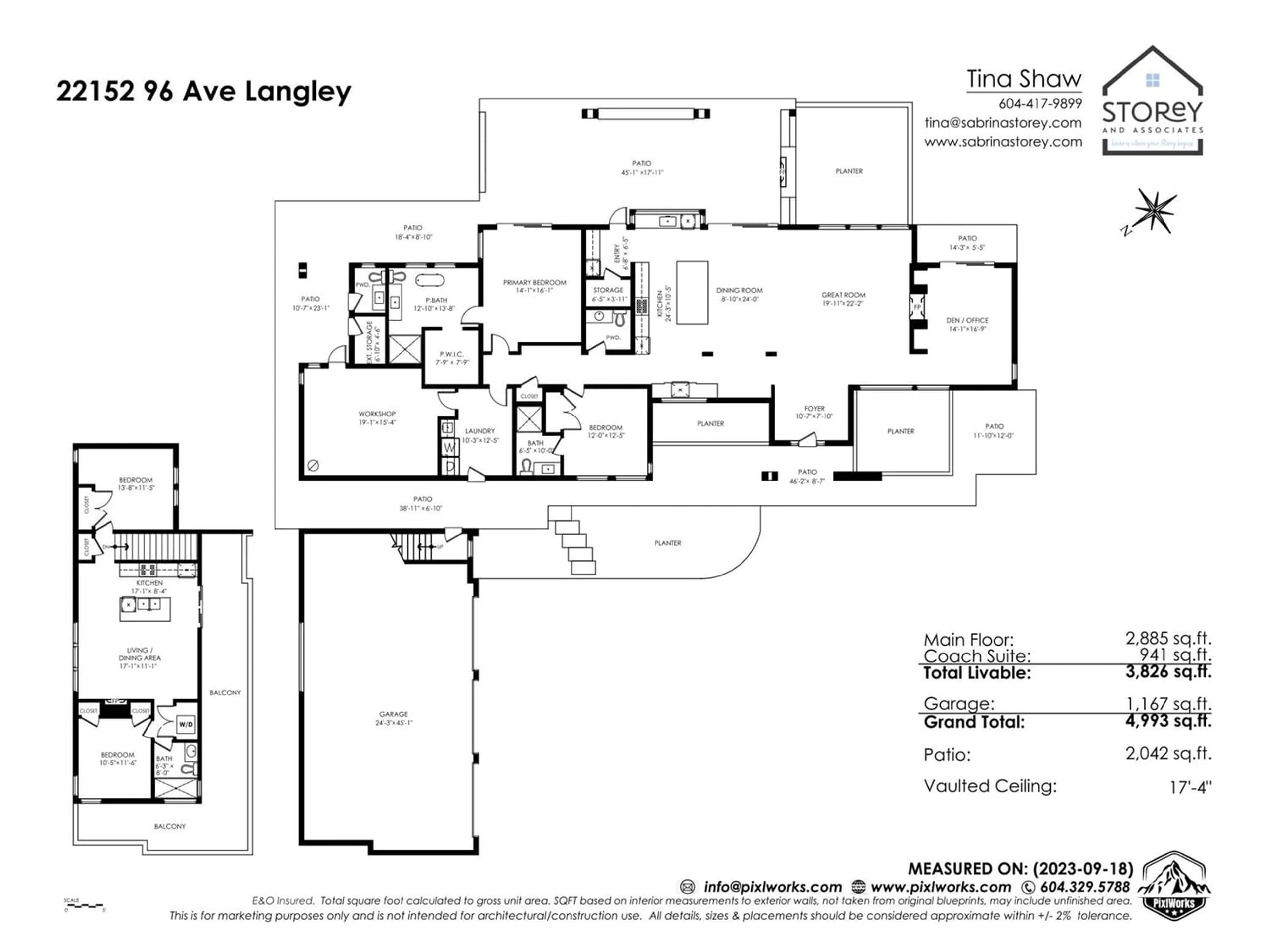 Floor plan for 22152 96 AVENUE, Langley British Columbia V1M3T8