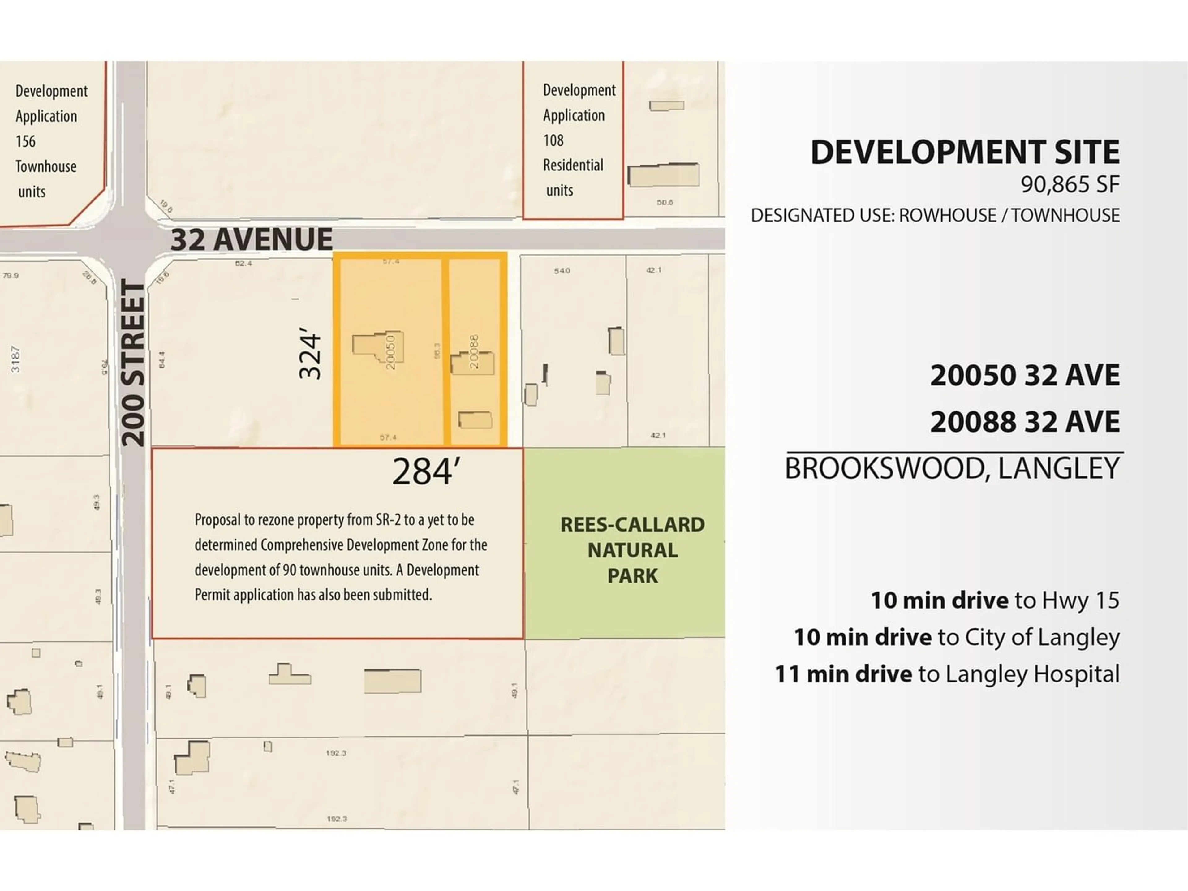 Picture of a map for 20088 32 AVENUE, Langley British Columbia V3A4P5