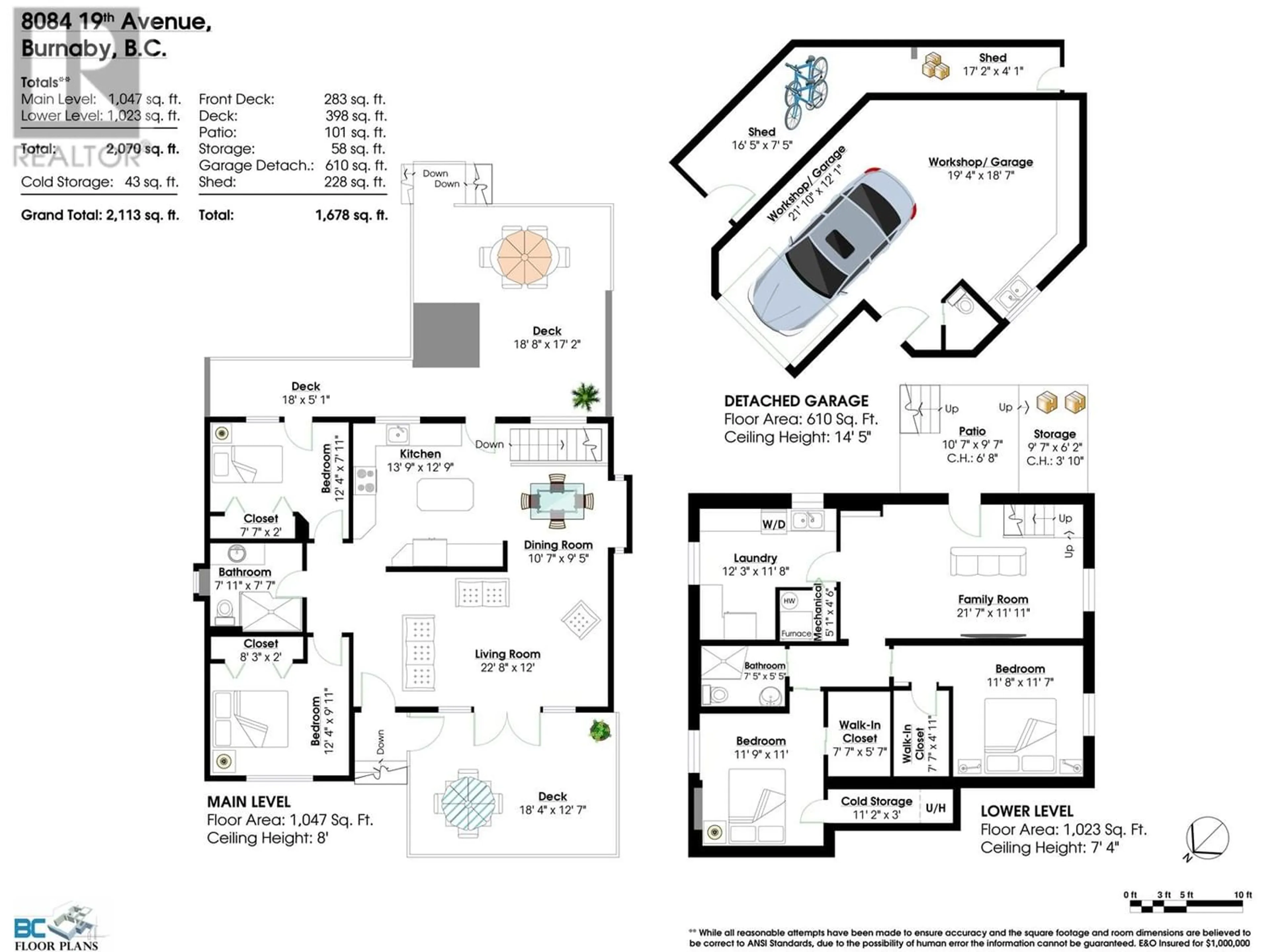 Floor plan for 8084 19TH AVENUE, Burnaby British Columbia V3N1G3