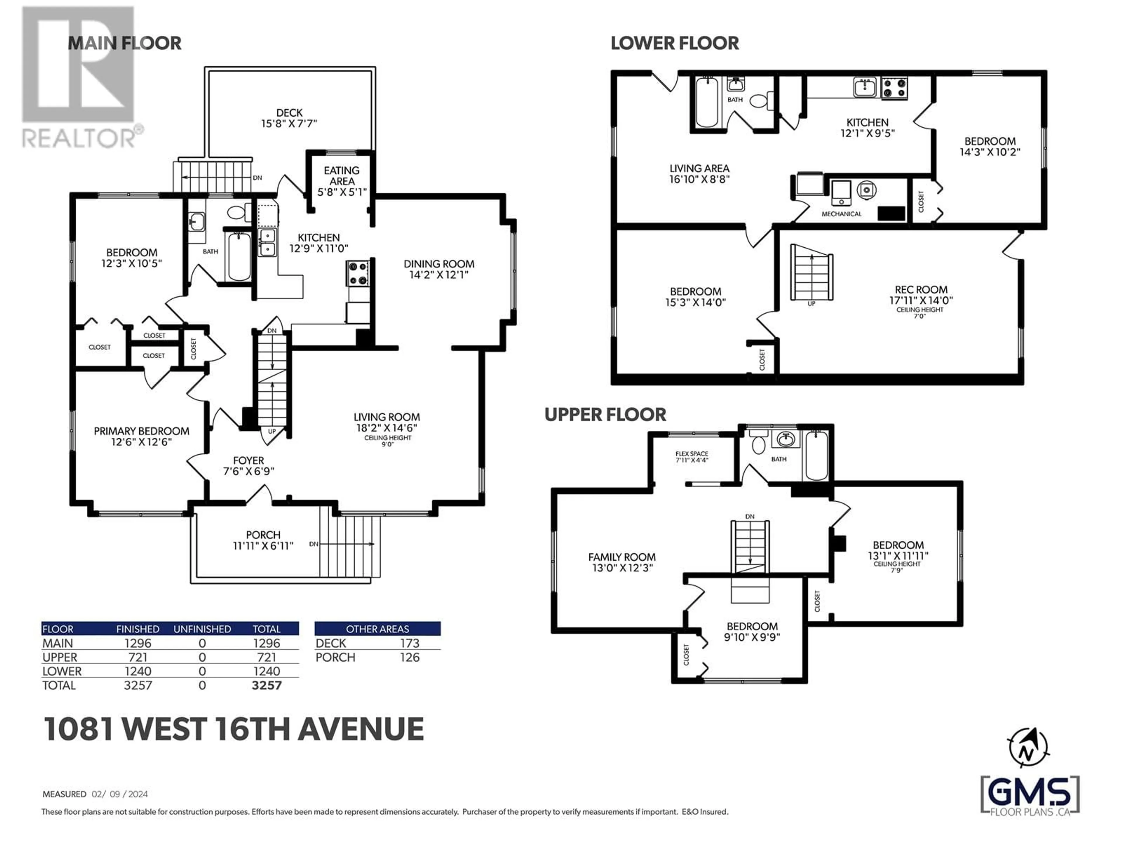 Floor plan for 1081 16TH AVENUE, Vancouver British Columbia V6H1S7