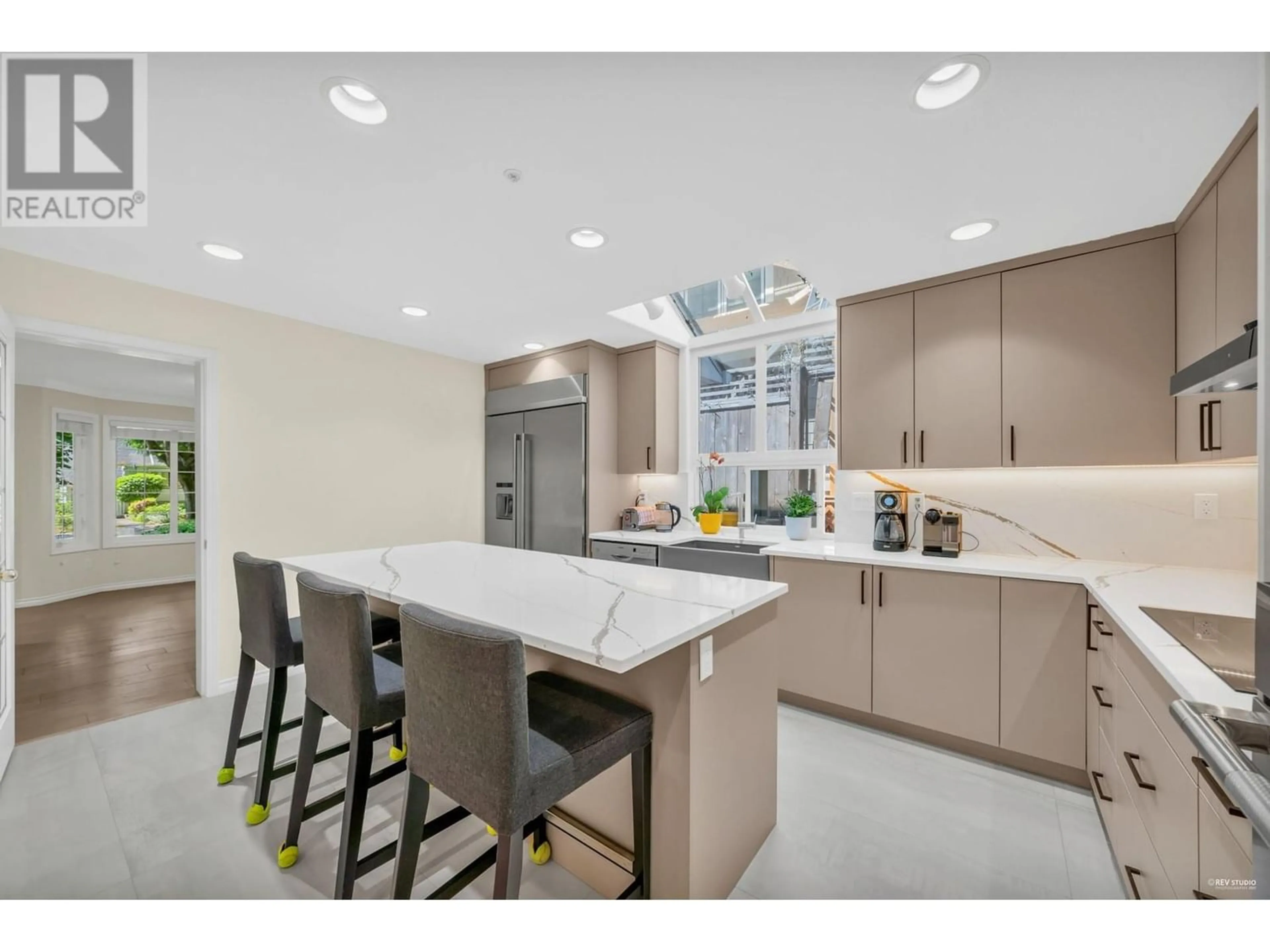Contemporary kitchen for 5830 ALMA STREET, Vancouver British Columbia V6N1Y4