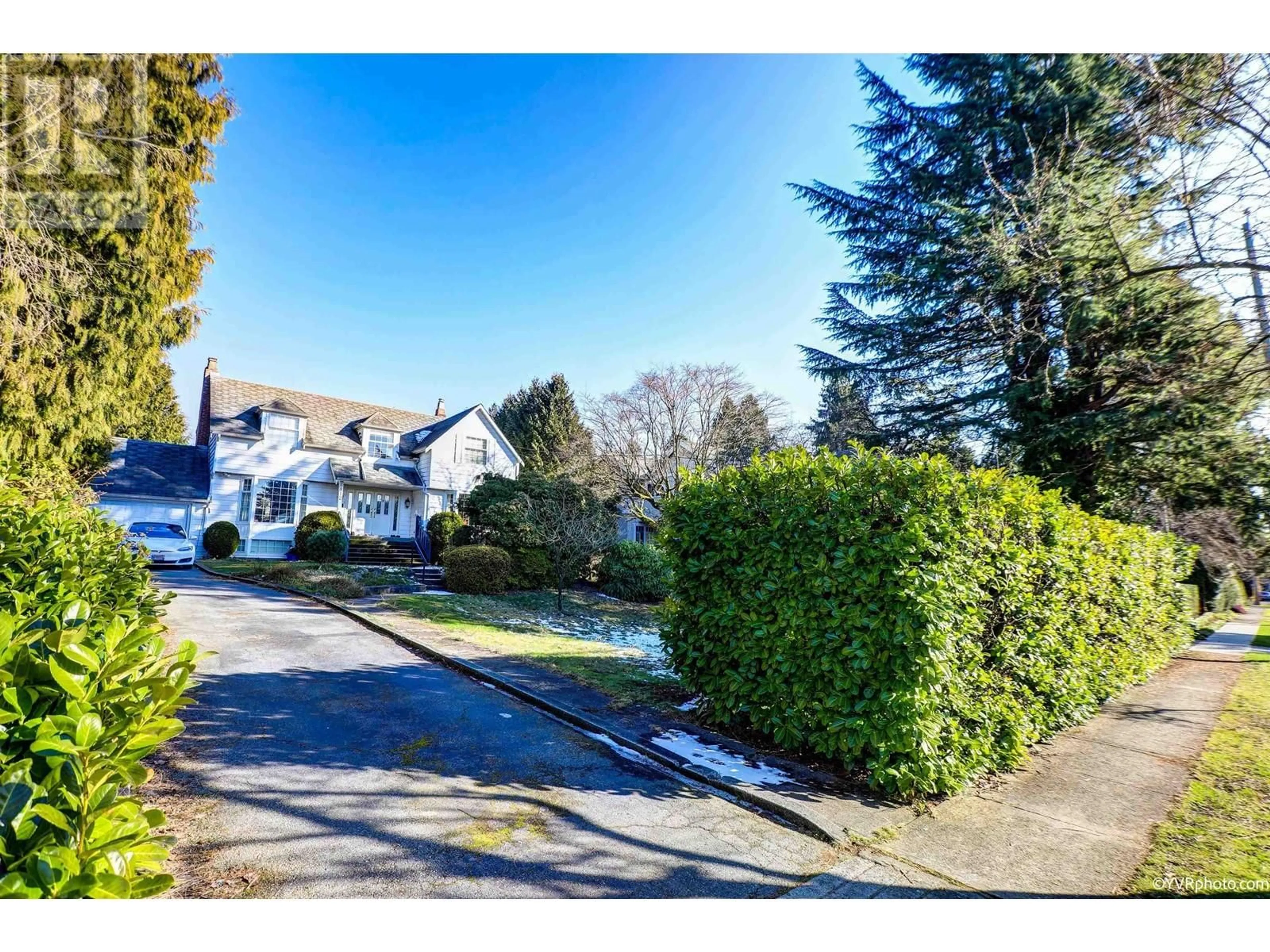 Frontside or backside of a home, the fenced backyard for 6812 ARBUTUS STREET, Vancouver British Columbia V6P5S7