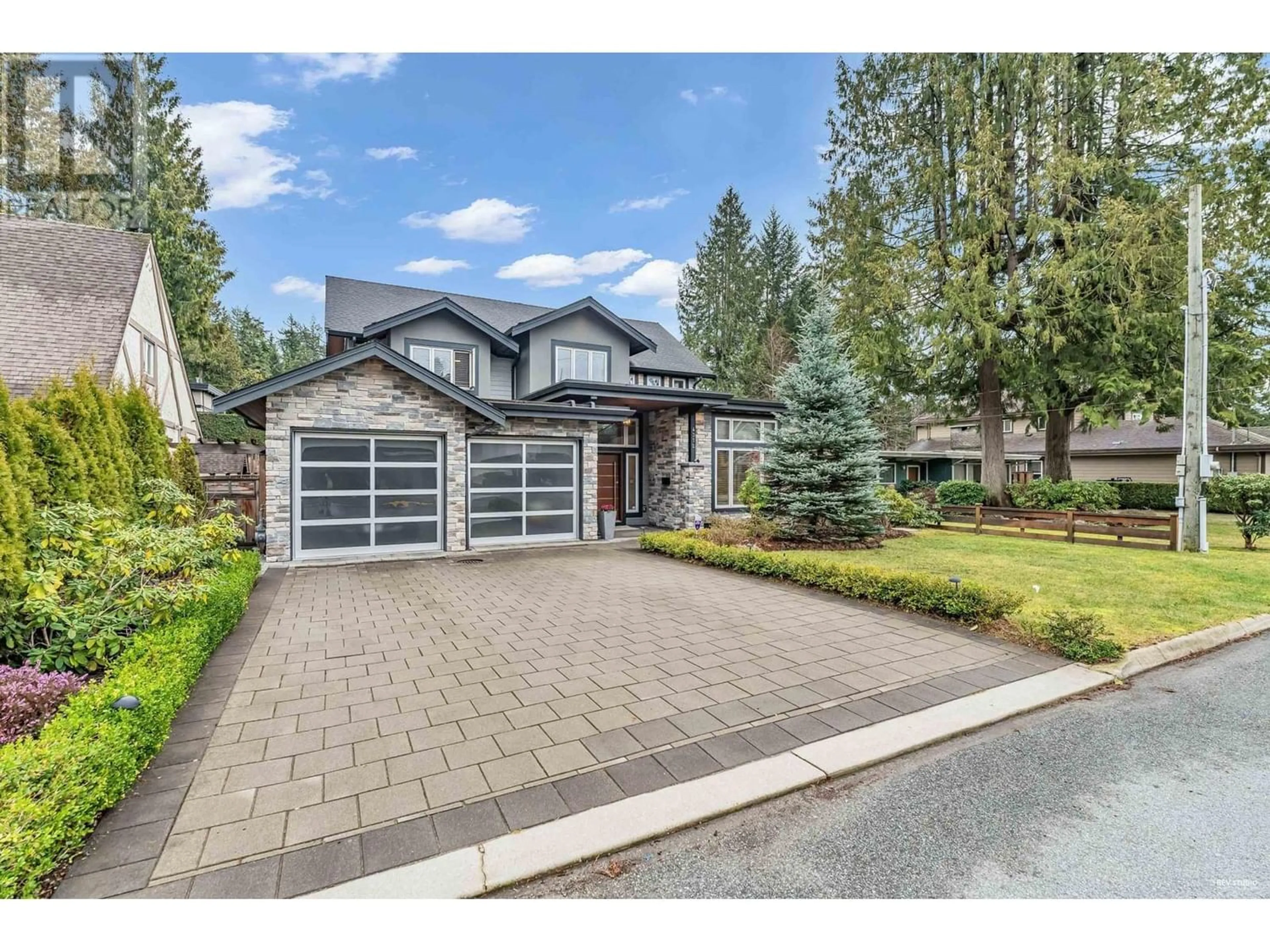 Home with brick exterior material for 4372 CAROLYN DRIVE, North Vancouver British Columbia V7R4A6