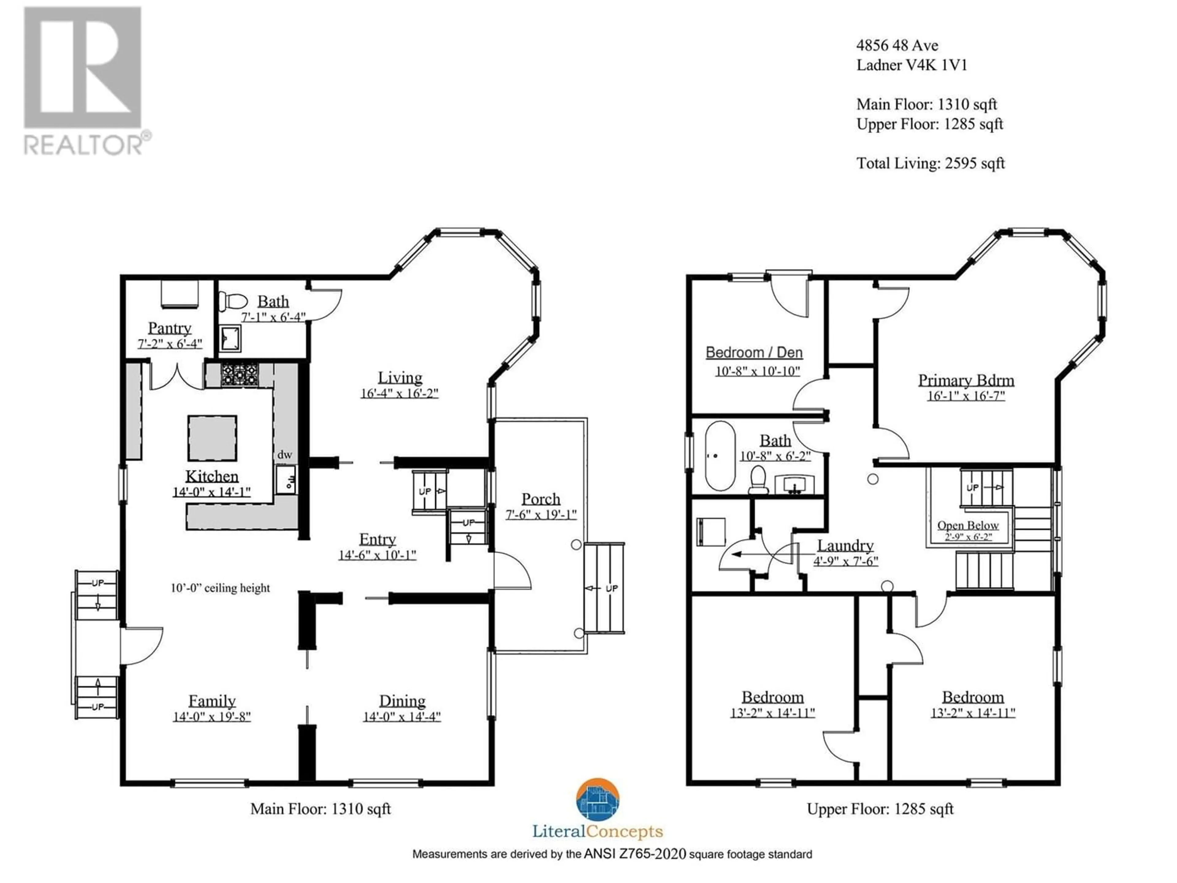 Floor plan for 4856 48 AVENUE, Delta British Columbia V4K1V1