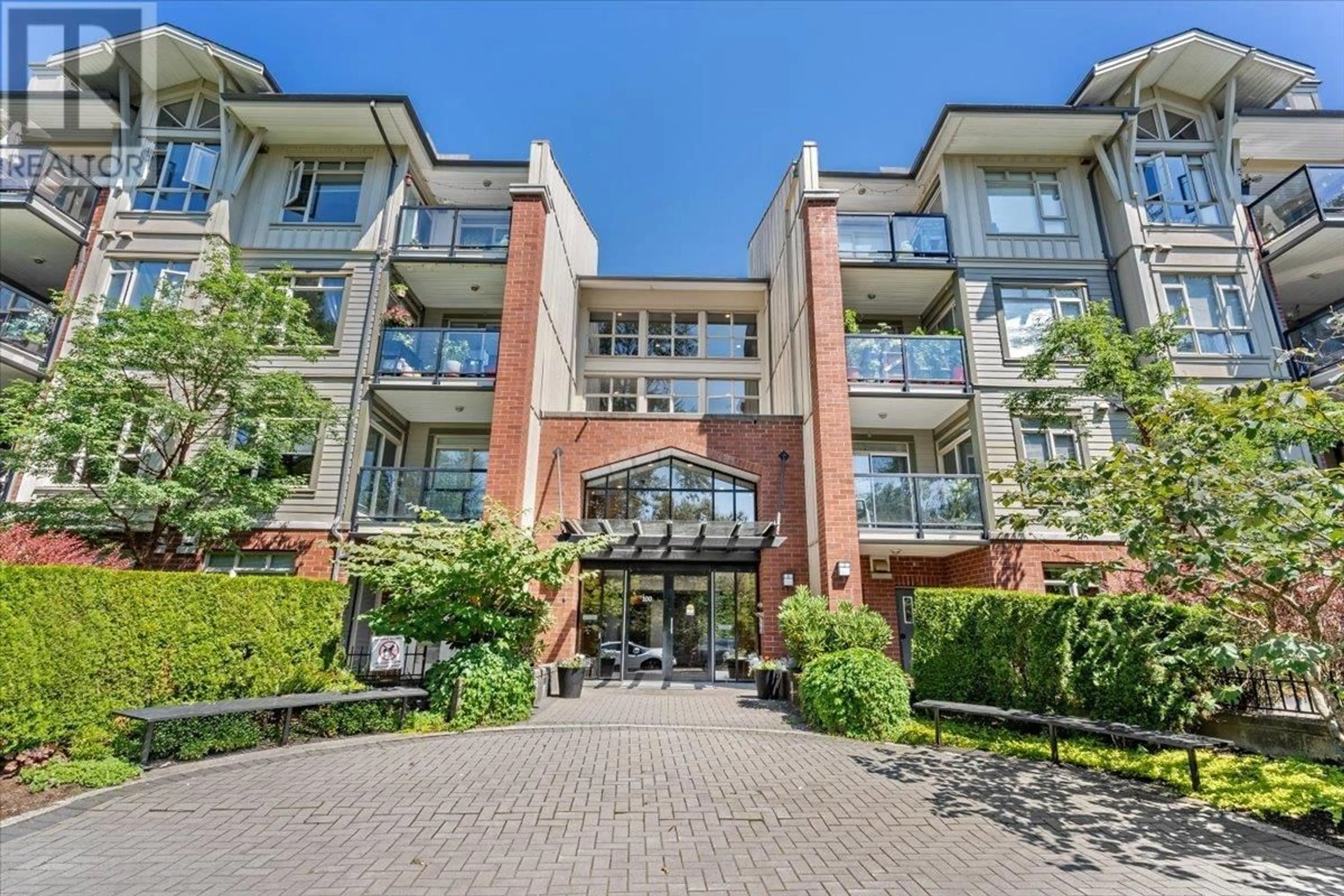 A pic from exterior of the house or condo for 312 100 CAPILANO ROAD, Port Moody British Columbia V3H5M9