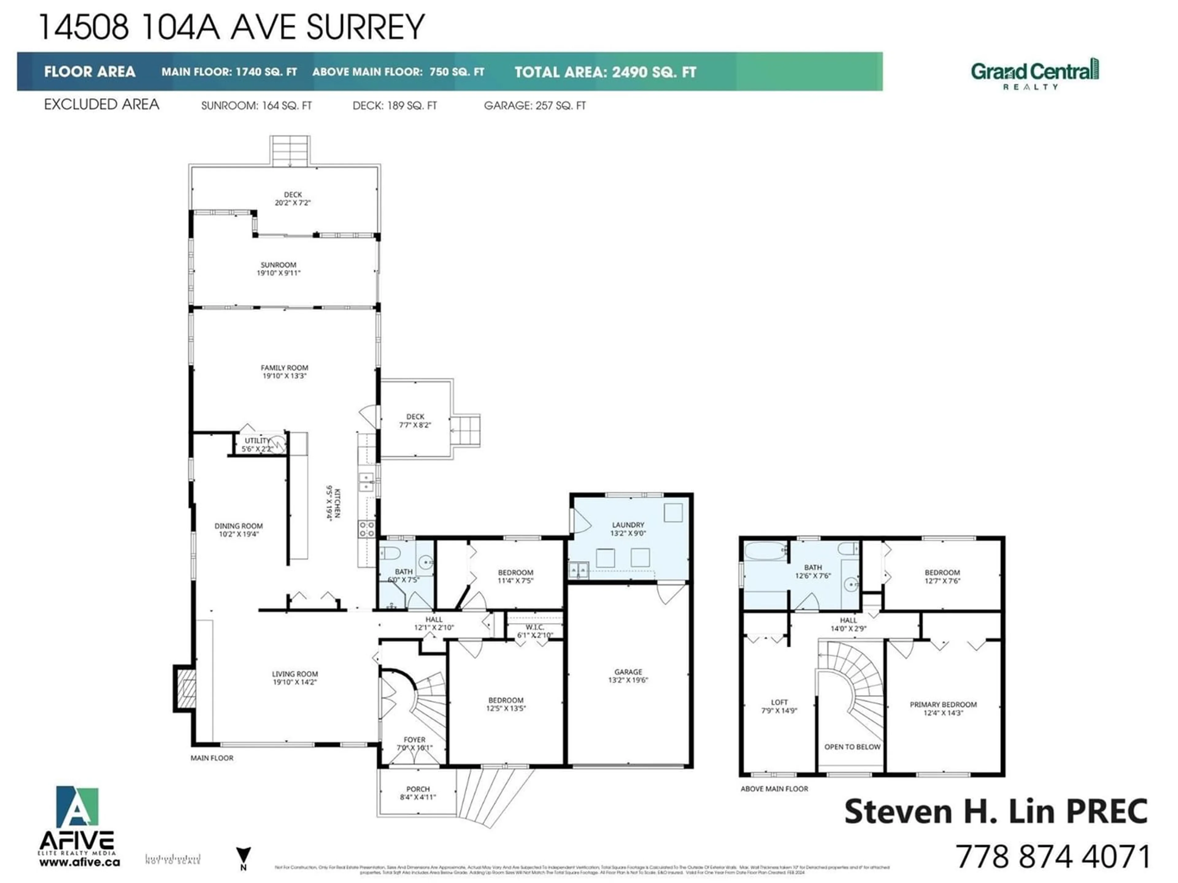 Floor plan for 14508 104A AVENUE, Surrey British Columbia V3R1R3