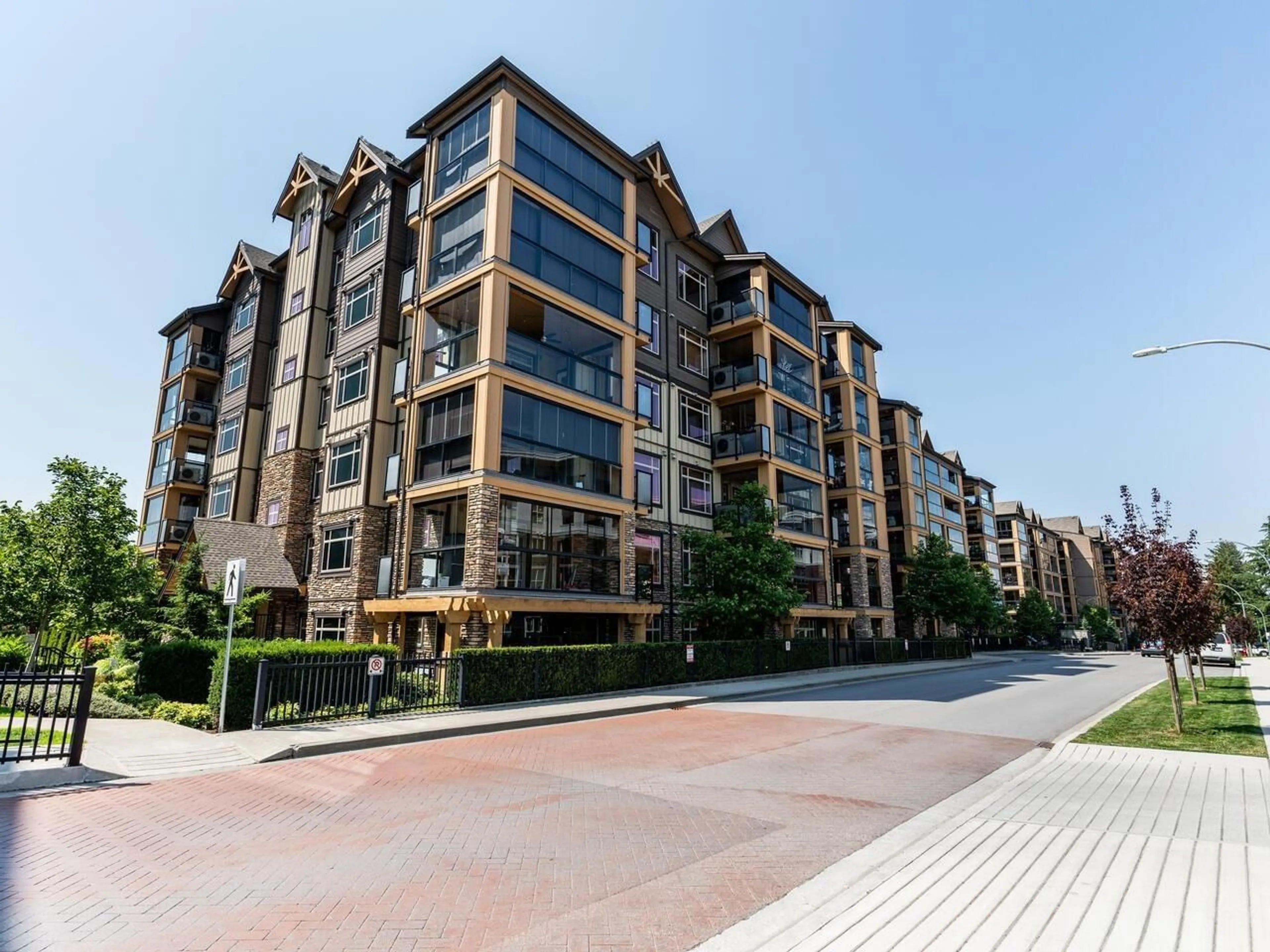 A pic from exterior of the house or condo, the street view for 111 8157 207 STREET, Langley British Columbia V2Y0V4