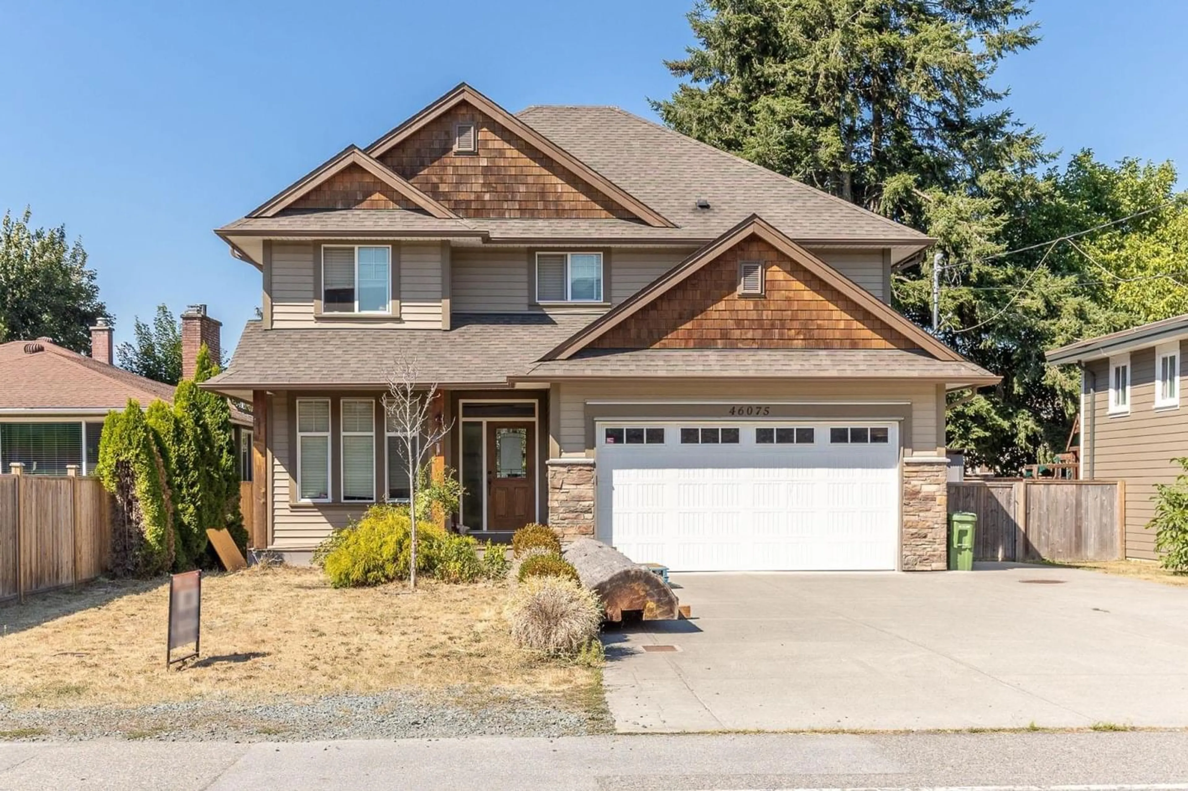 Frontside or backside of a home, the street view for 46075 STEVENSON ROAD, Chilliwack British Columbia V2R2G2