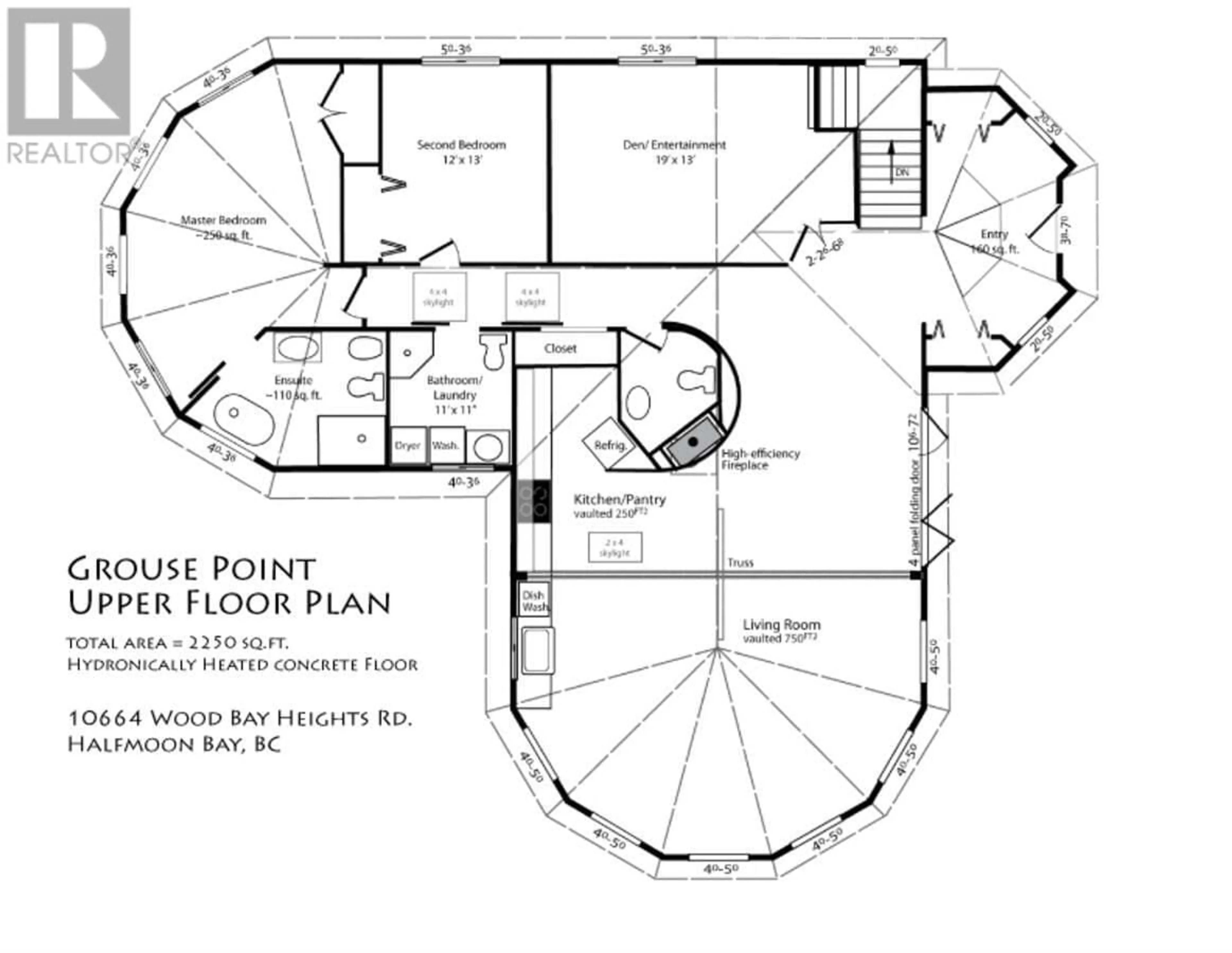 Floor plan for 10664 WOOD BAY HEIGHTS ROAD, Halfmoon Bay British Columbia V7Z1B8