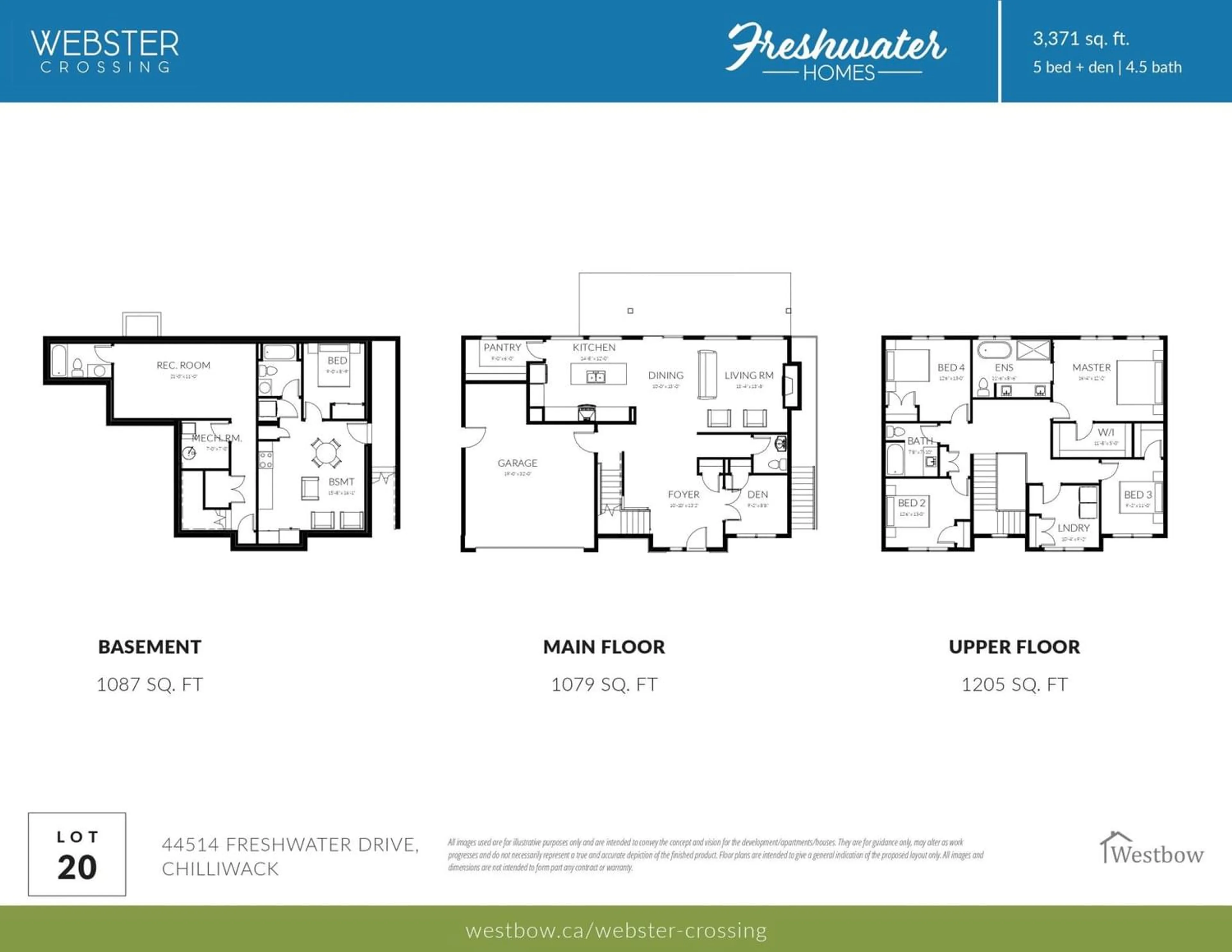 Floor plan for 44514 FRESHWATER DRIVE, Chilliwack British Columbia V2R6A3