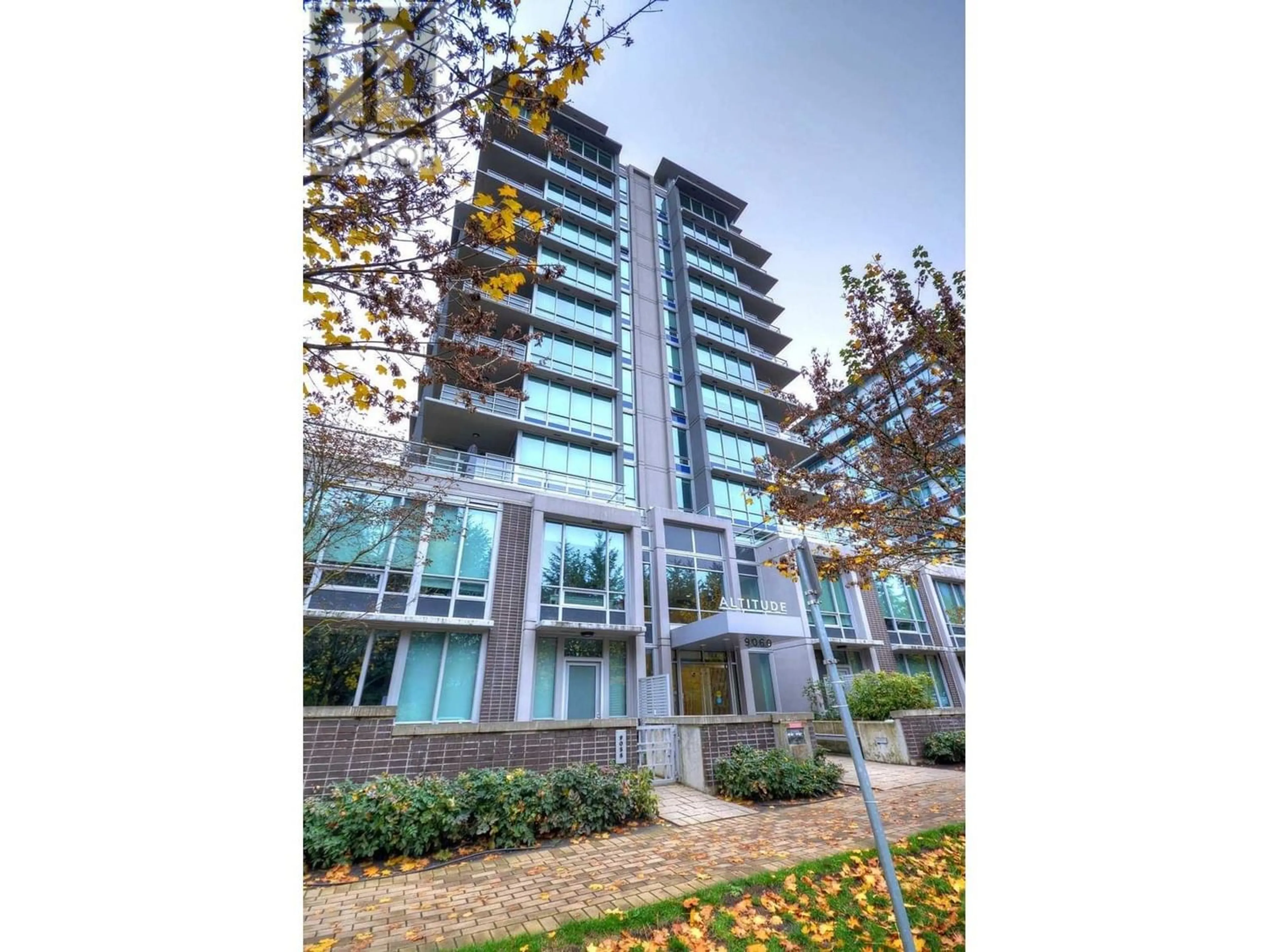 A pic from exterior of the house or condo for 1502 9060 UNIVERSITY CRESCENT, Burnaby British Columbia V5A0E1