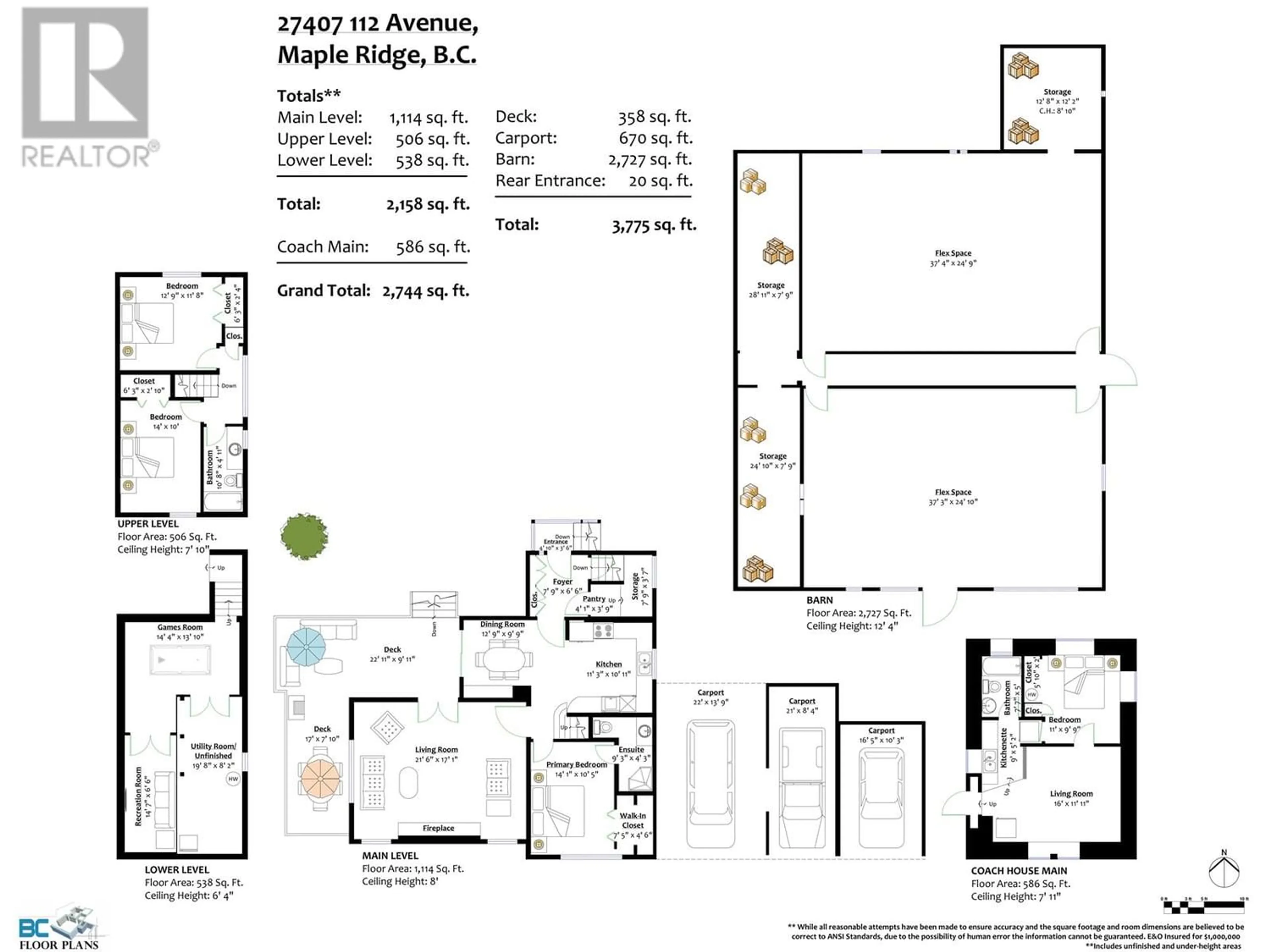 Floor plan for 27407 112 AVENUE, Maple Ridge British Columbia V2W1Y7