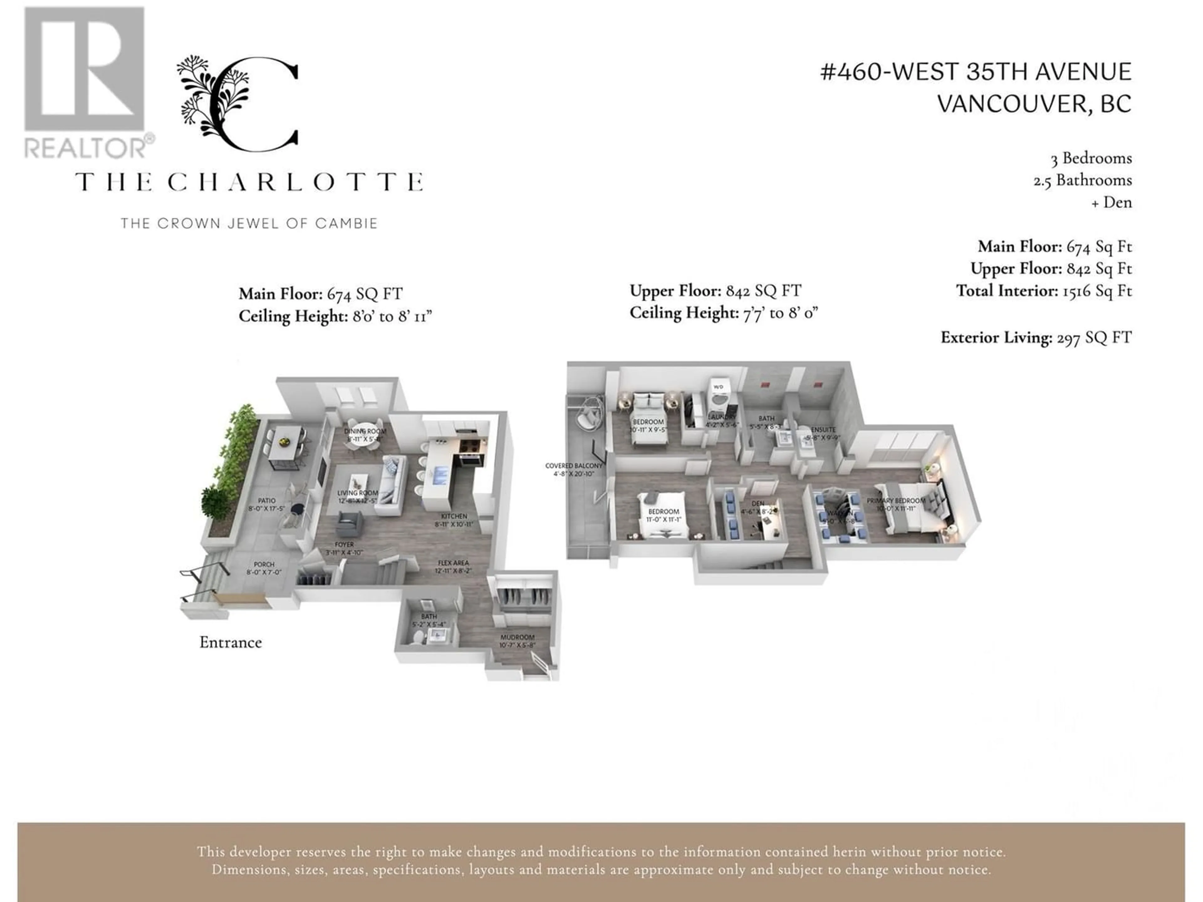 Floor plan for 460 W 35TH AVENUE, Vancouver British Columbia V5Z2Z7