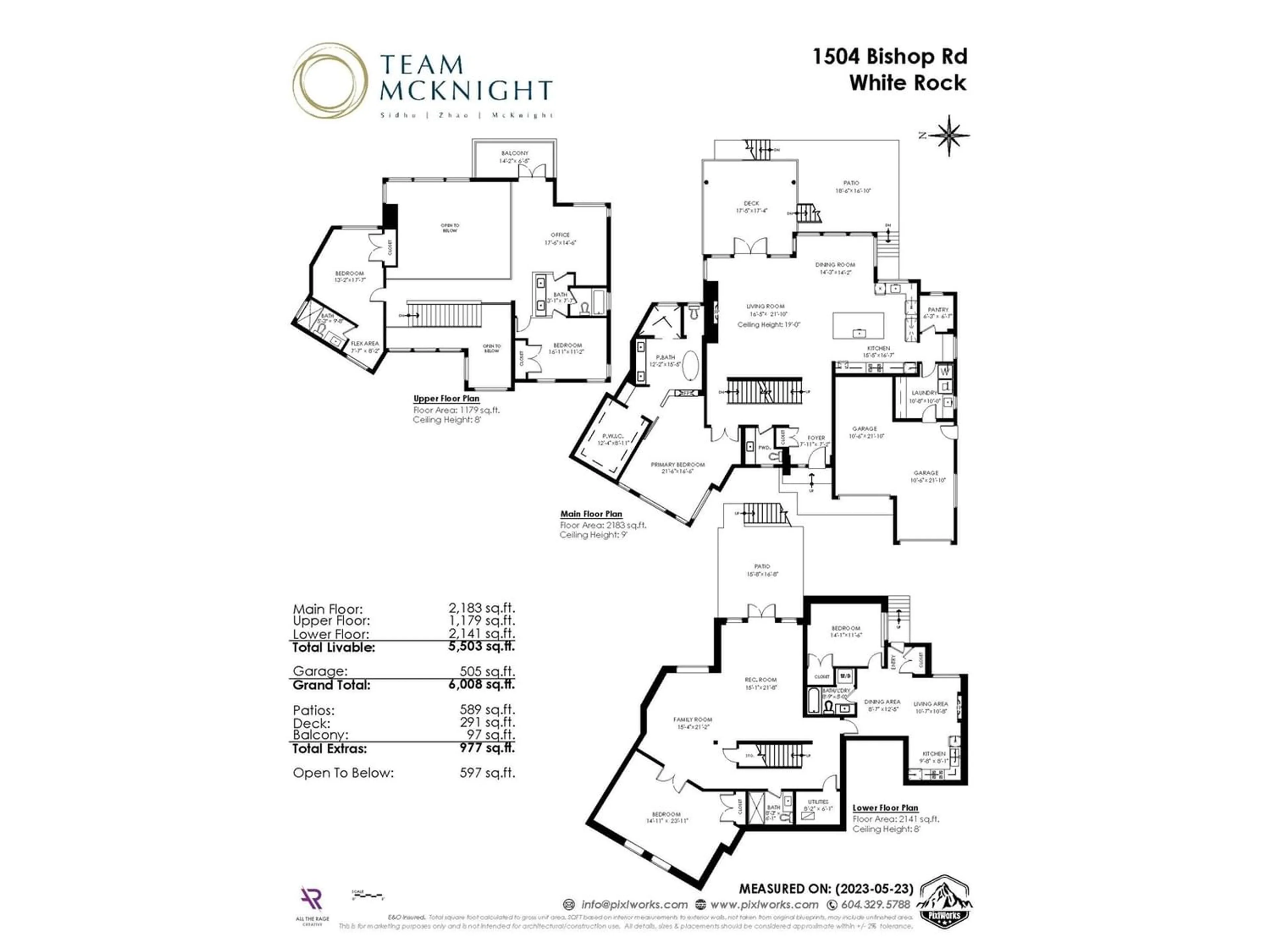 Floor plan for 1504 BISHOP ROAD, White Rock British Columbia V4B3K7