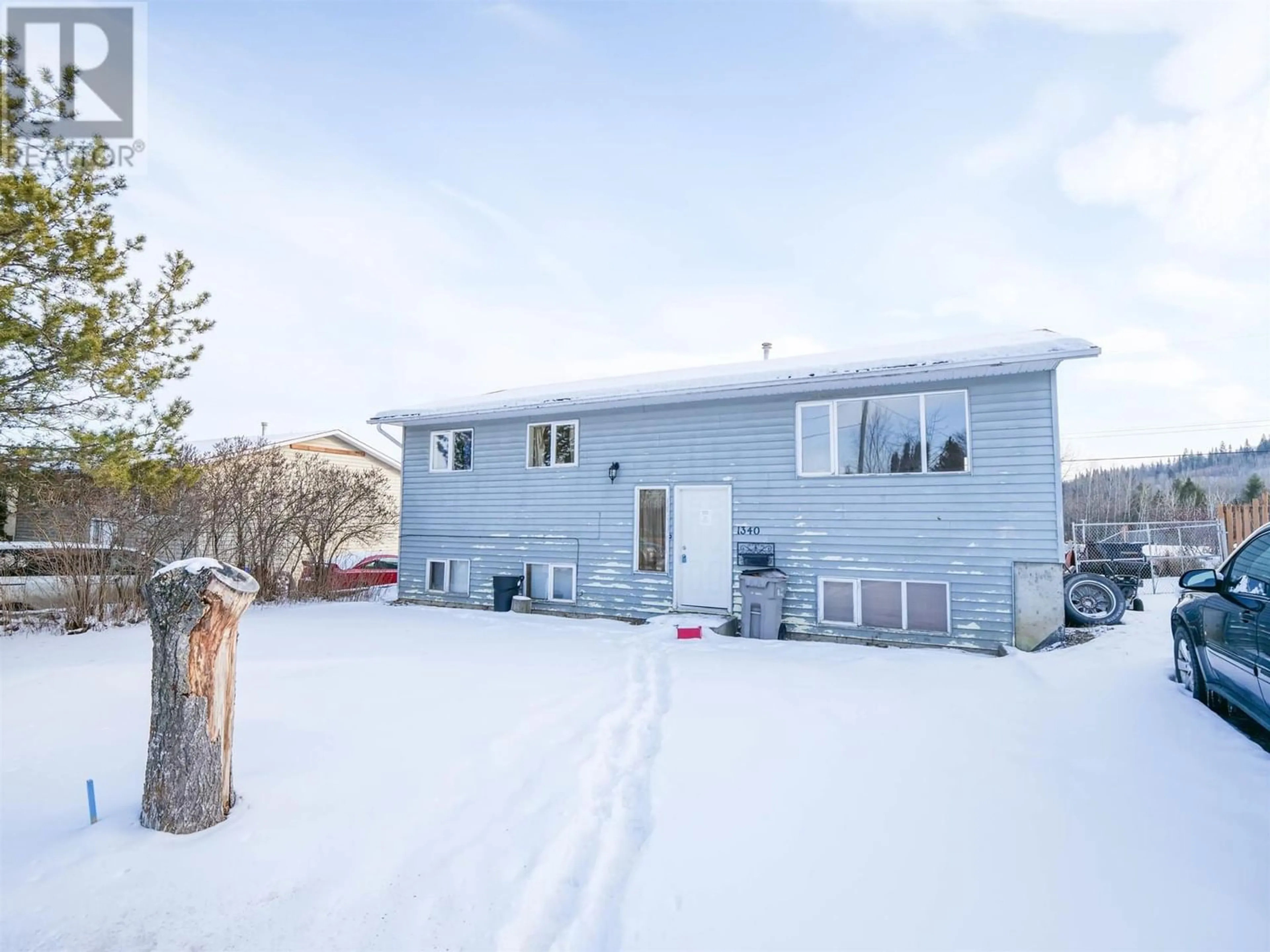 Frontside or backside of a home for 1340 PENTLAND CRESCENT, Quesnel British Columbia V2J4Z2