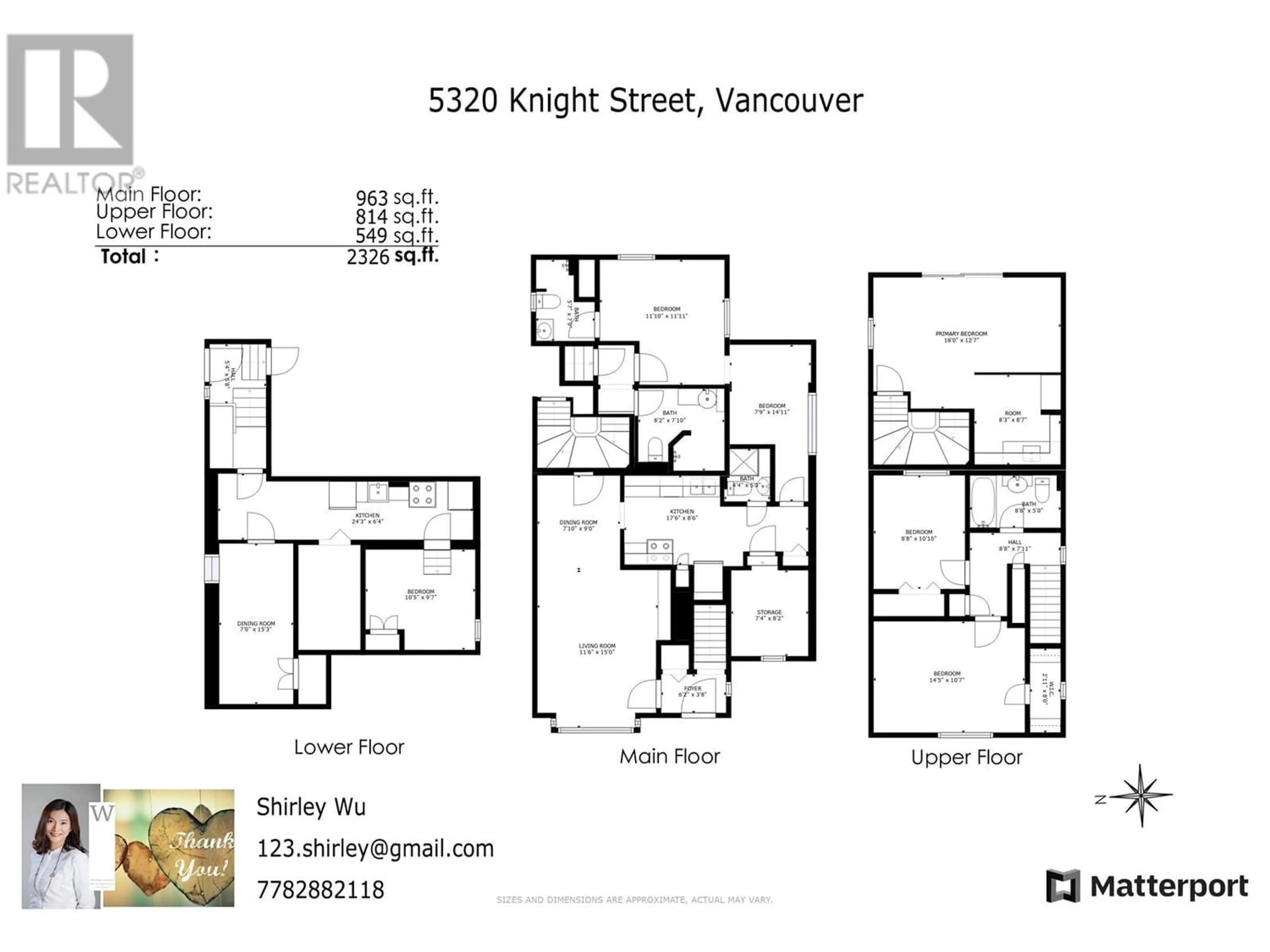 Floor plan for 5320 KNIGHT STREET, Vancouver British Columbia V5P2T9