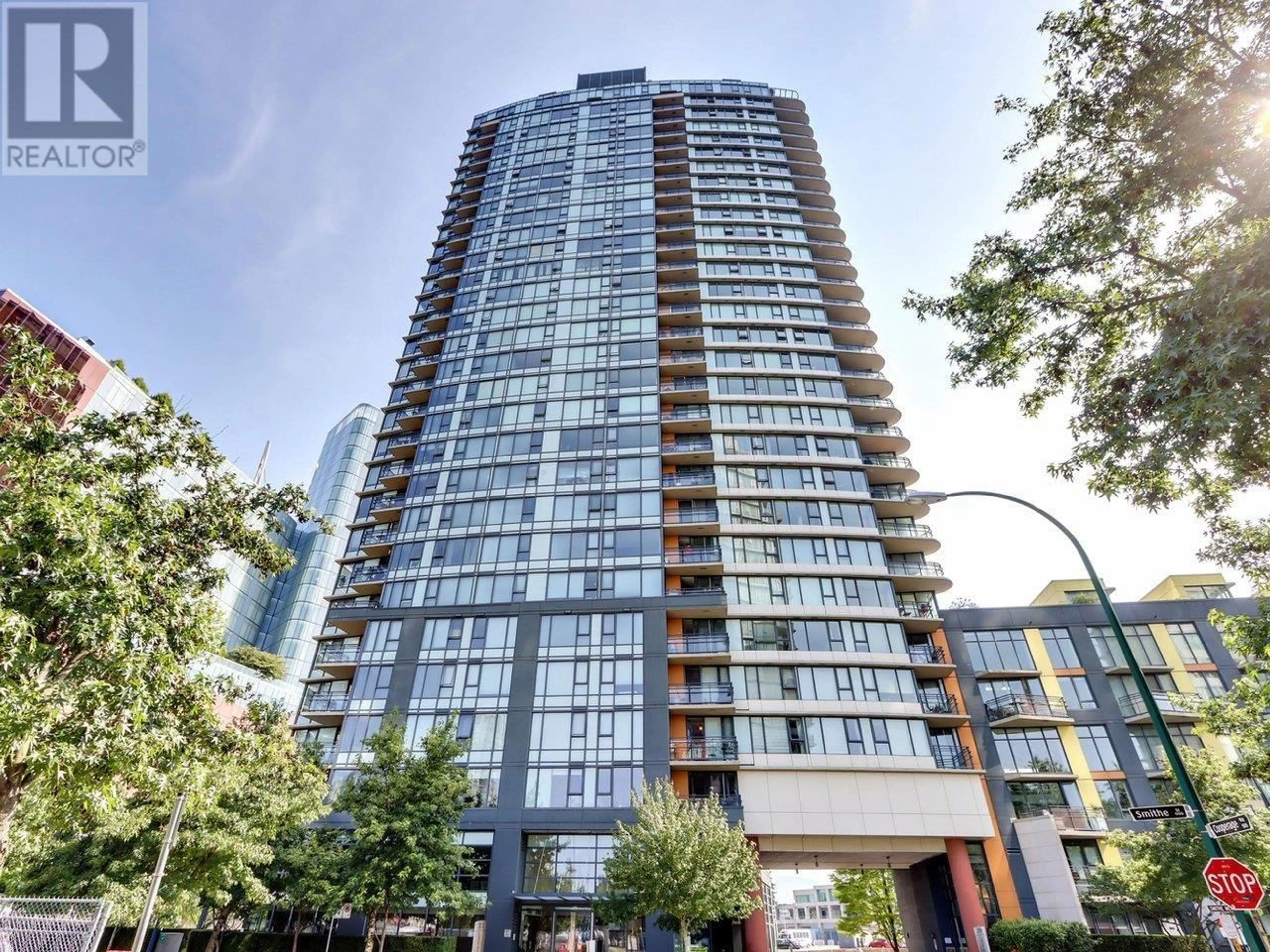 A pic from exterior of the house or condo, the front or back of building for 305 33 SMITHE STREET, Vancouver British Columbia V6B0B5