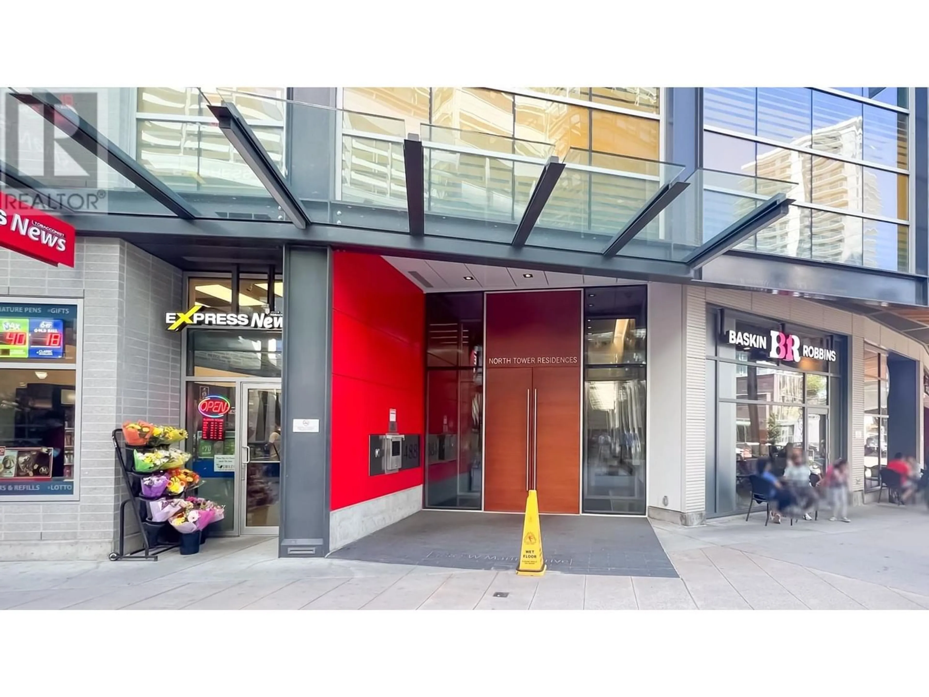 Indoor foyer for 1705 488 SW MARINE DRIVE, Vancouver British Columbia V5X0C6