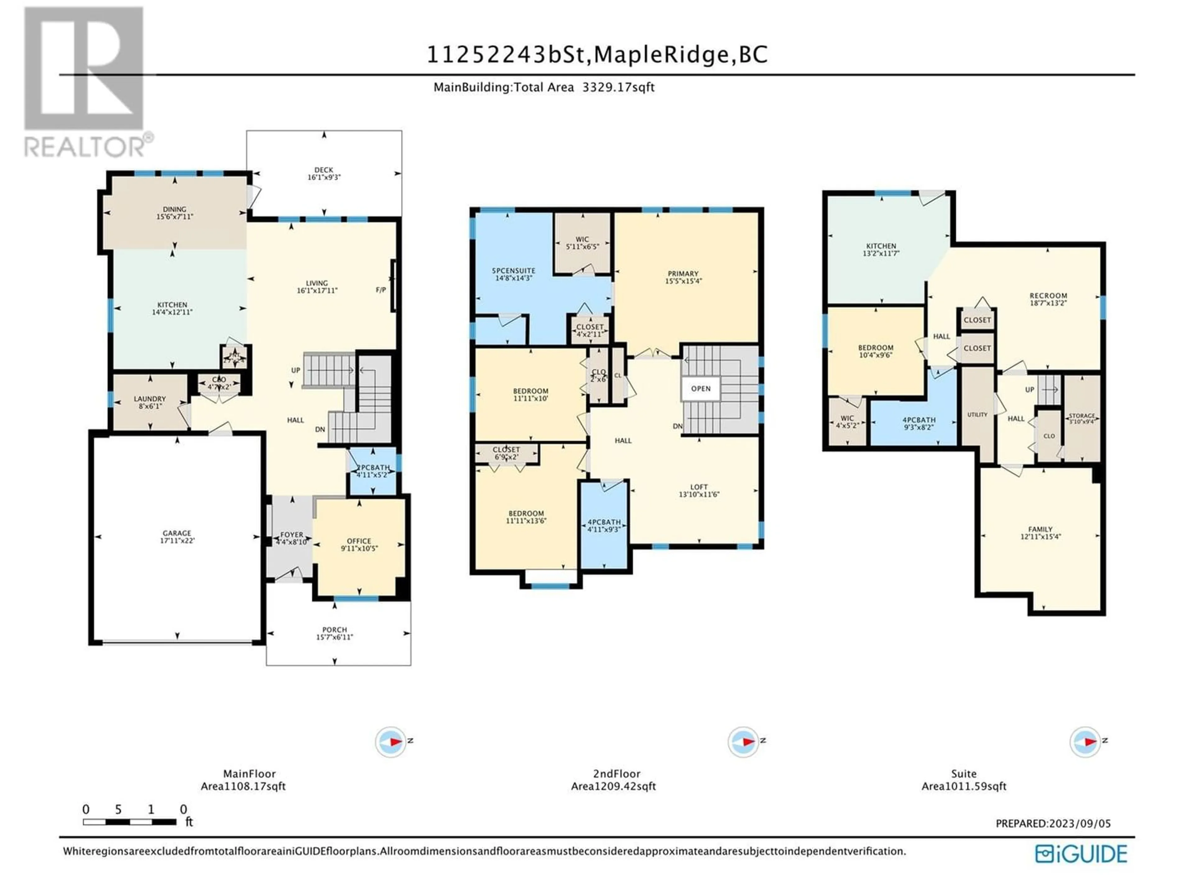 Floor plan for 11252 243B STREET, Maple Ridge British Columbia V2W1H5