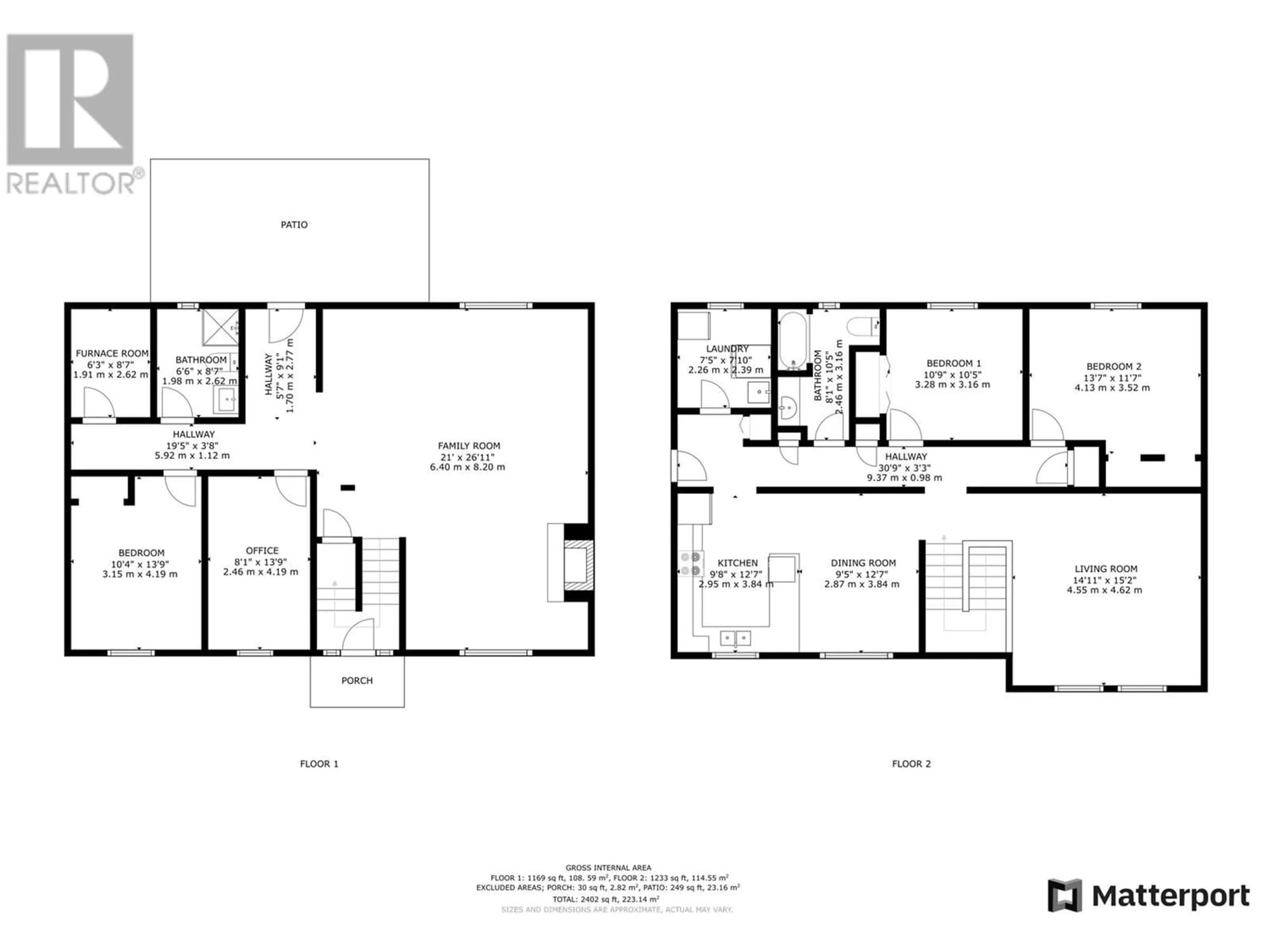 Floor plan for 841 PINE ROAD, Quesnel British Columbia V2J4E3