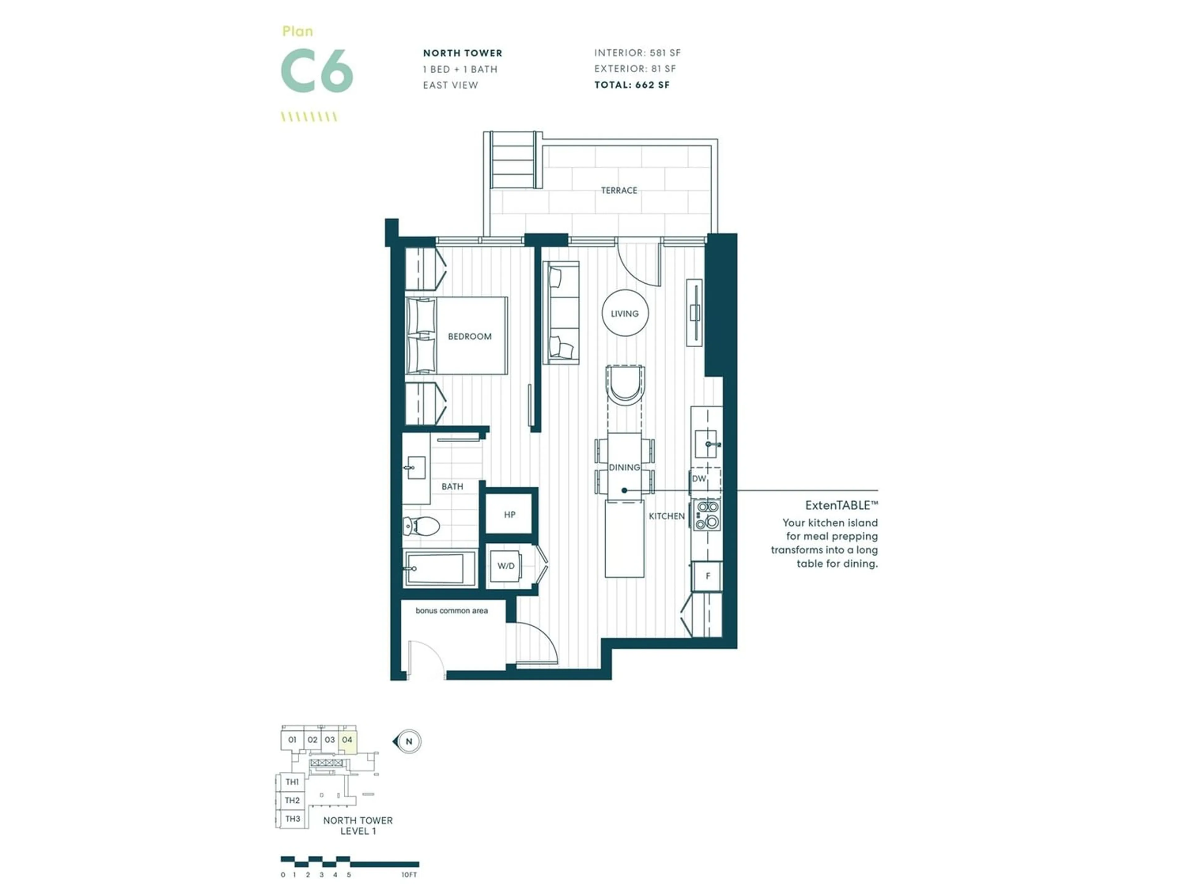 Floor plan for 104 13428 105 AVENUE, Surrey British Columbia V3T0S6