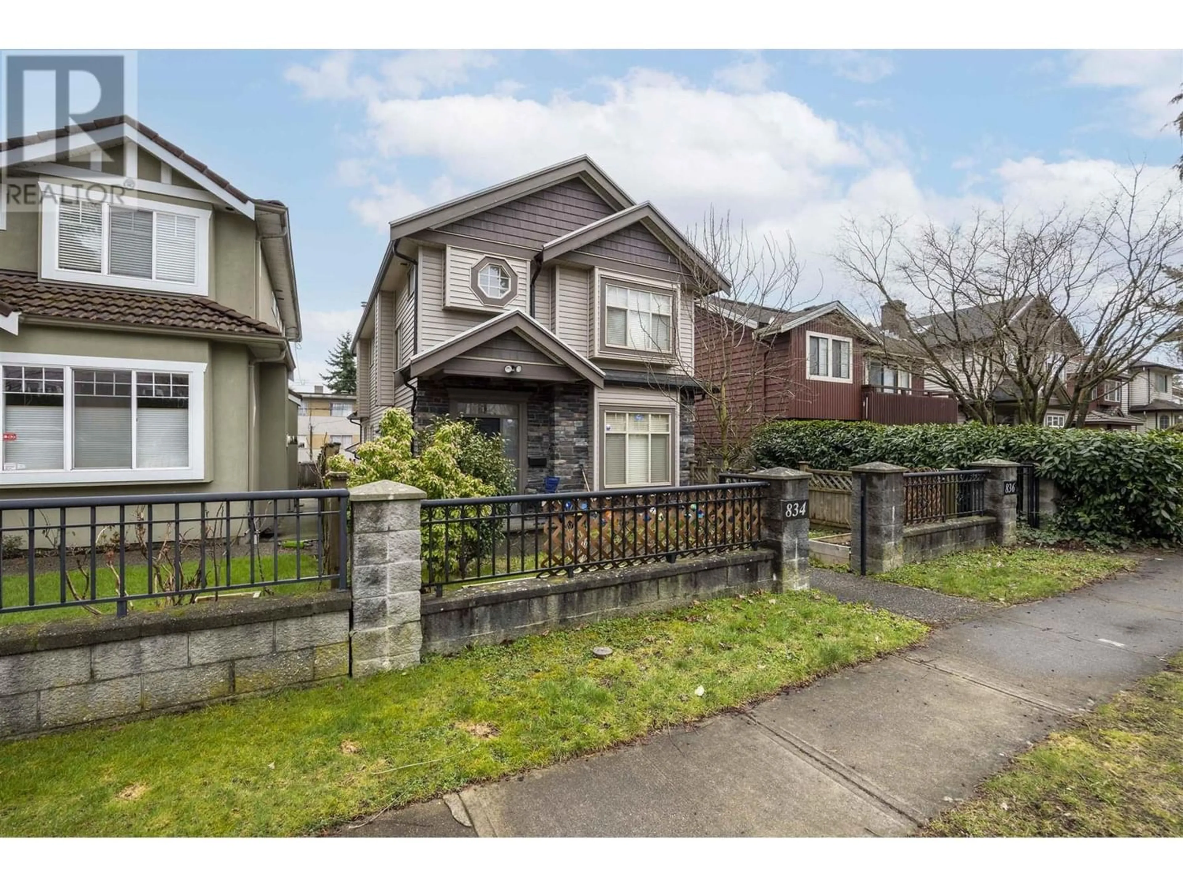 Frontside or backside of a home for 834 W 69TH AVENUE, Vancouver British Columbia V6P2W5