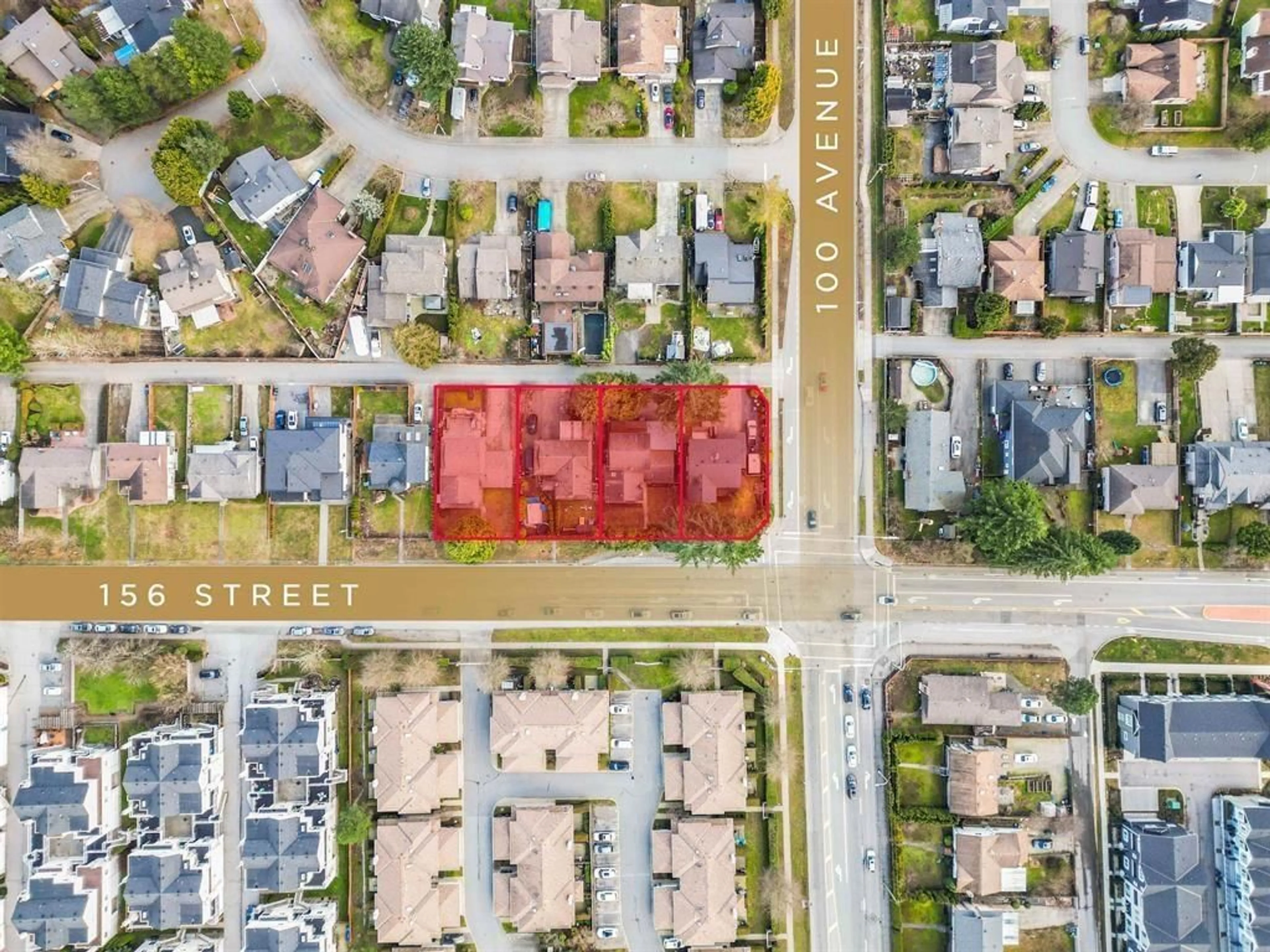 Picture of a map for 10038 156 STREET, Surrey British Columbia V3R4L5