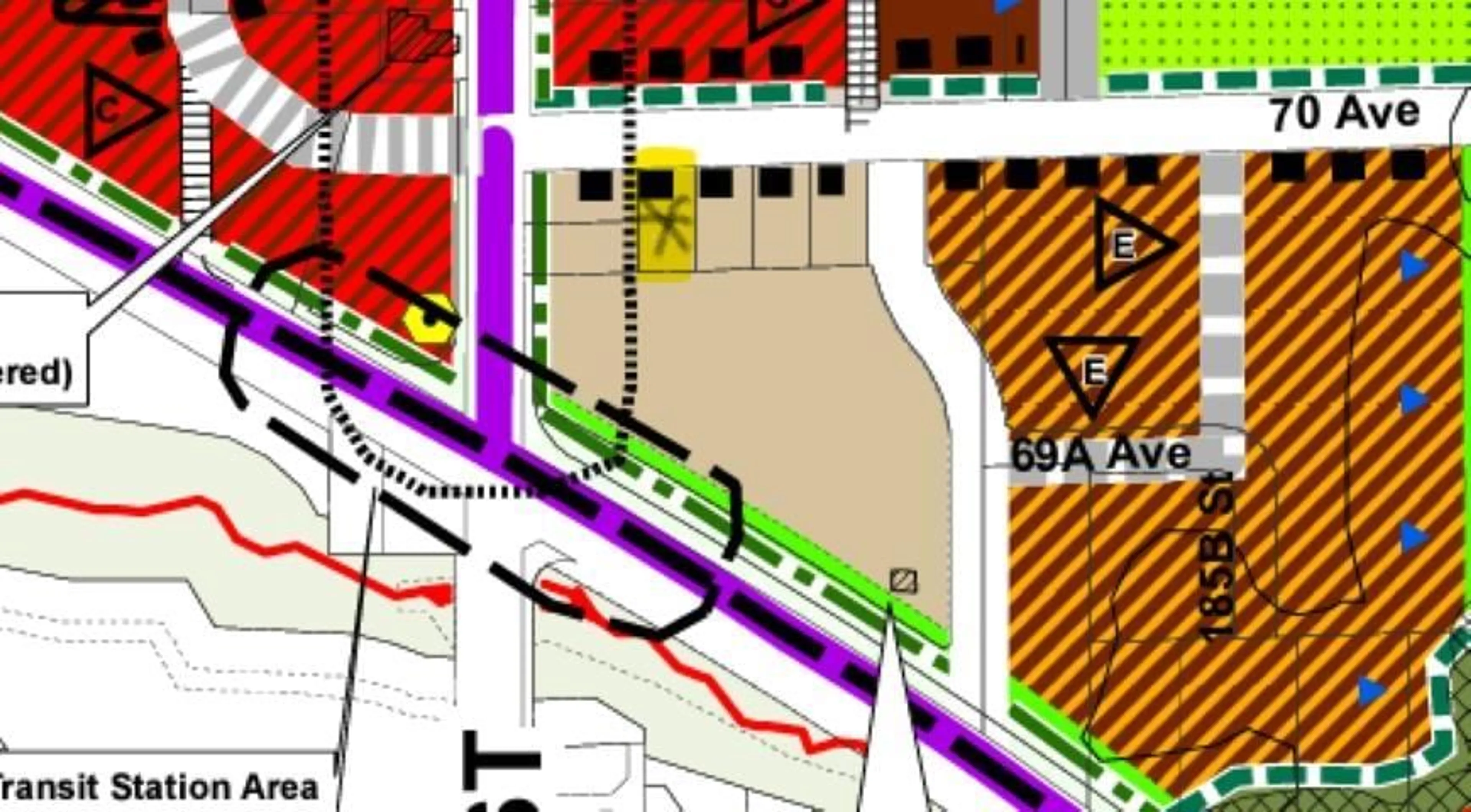 Picture of a map for 18430 70 AVENUE, Surrey British Columbia V4N6B6
