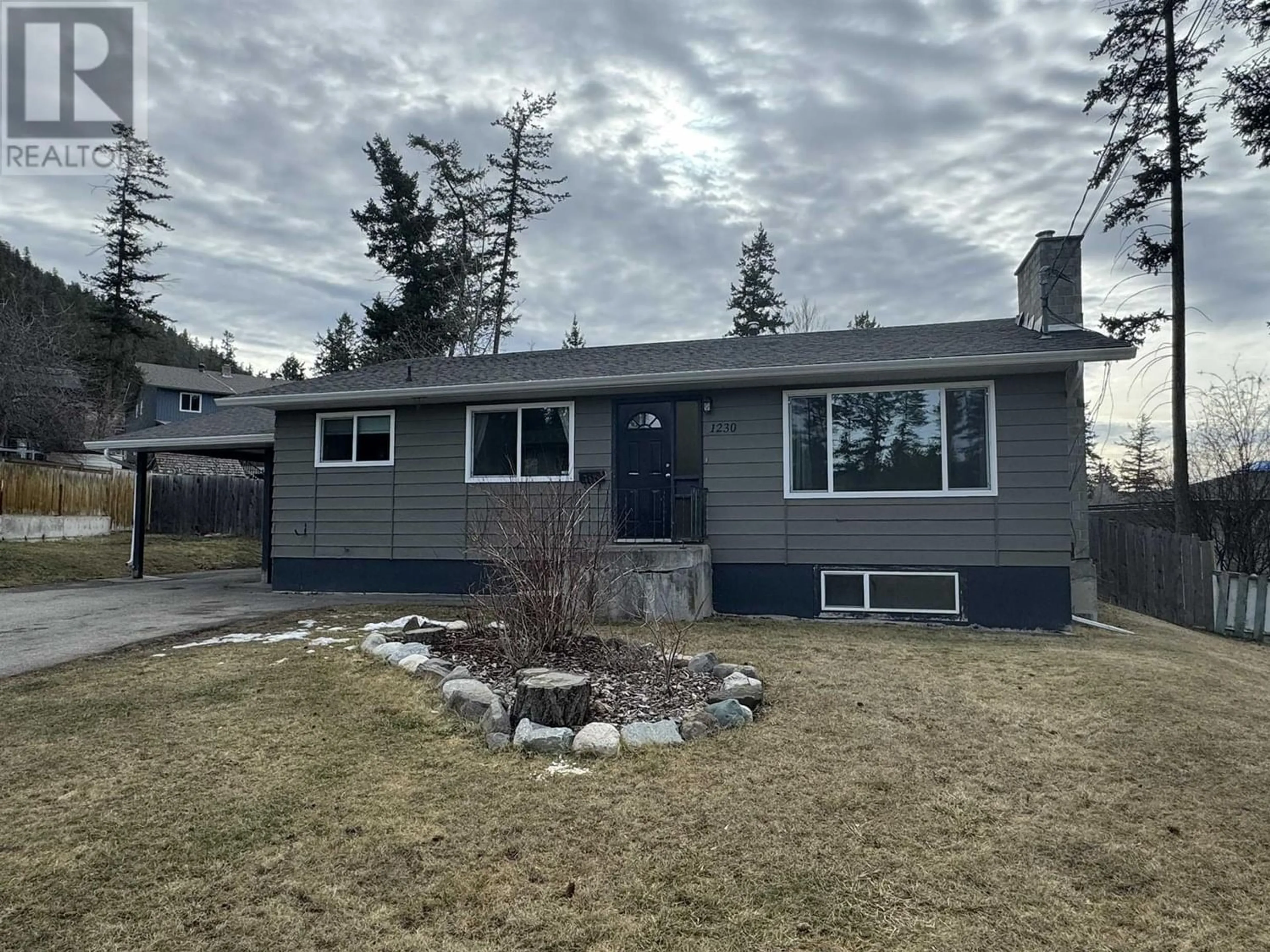 Frontside or backside of a home for 1230 AGNEW STREET, Williams Lake British Columbia V2G2N3