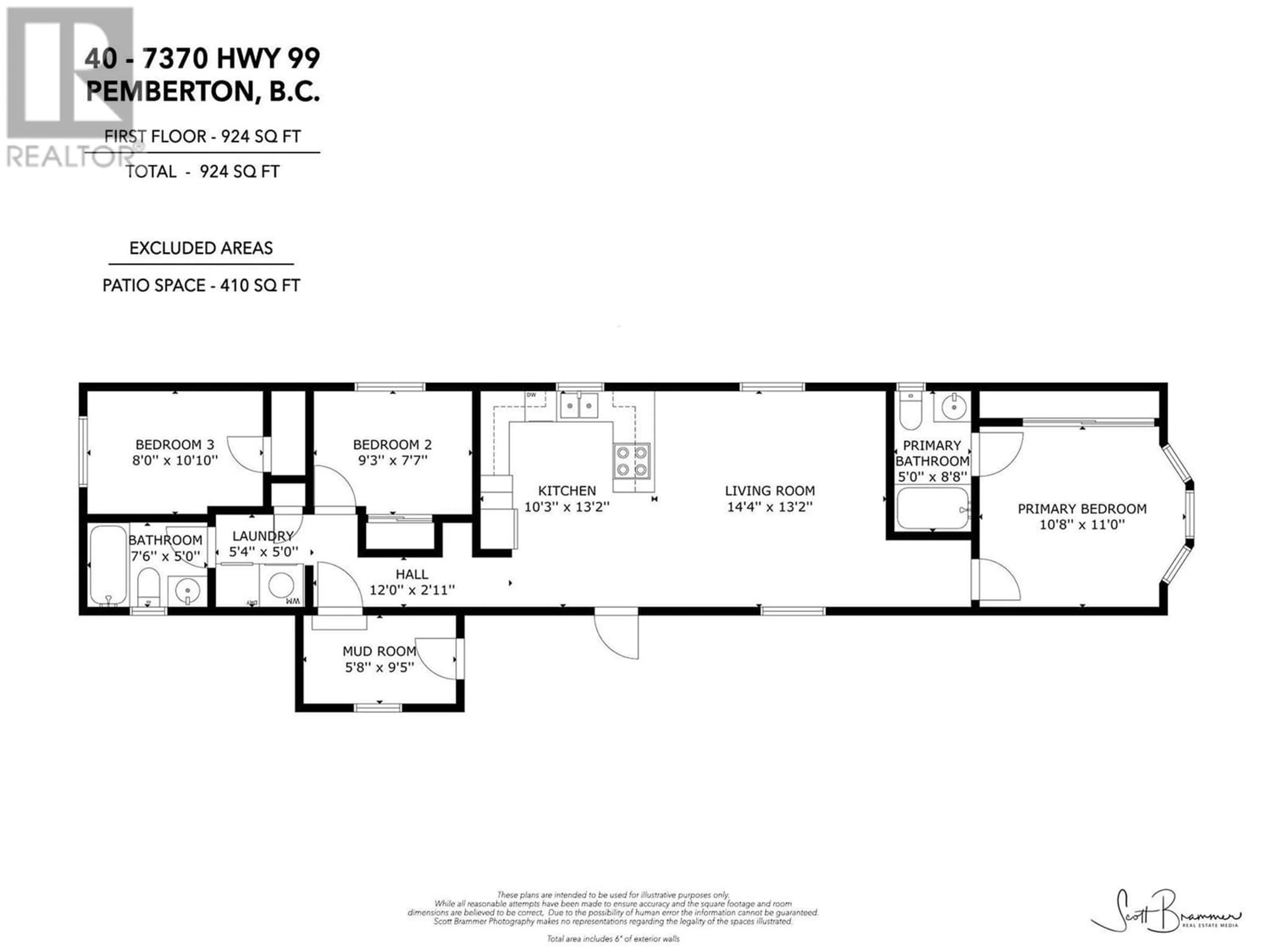 Floor plan for 40 7370 HIGHWAY 99, Pemberton British Columbia V0N2L0