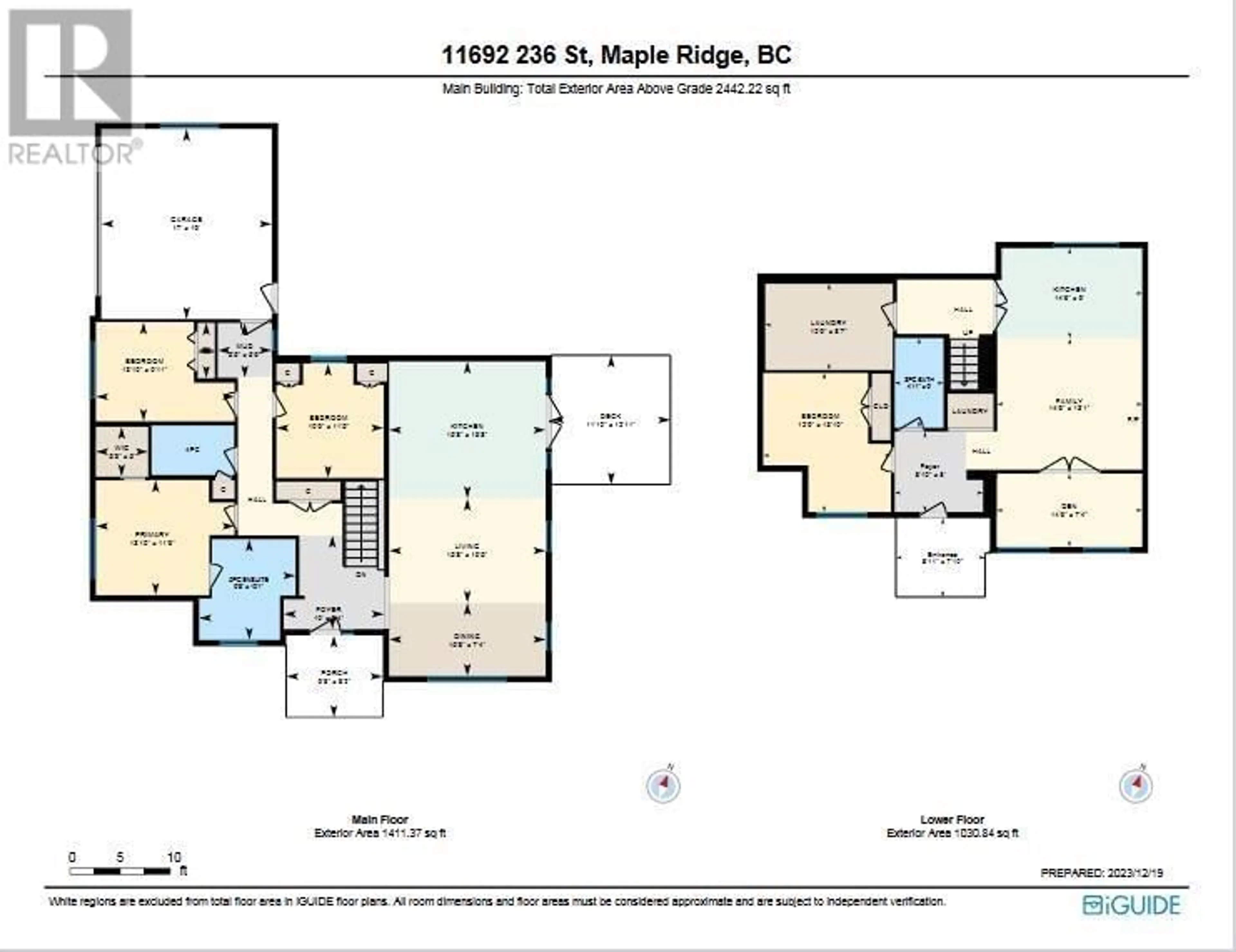 Floor plan for 11692 236 STREET, Maple Ridge British Columbia V4R2G3