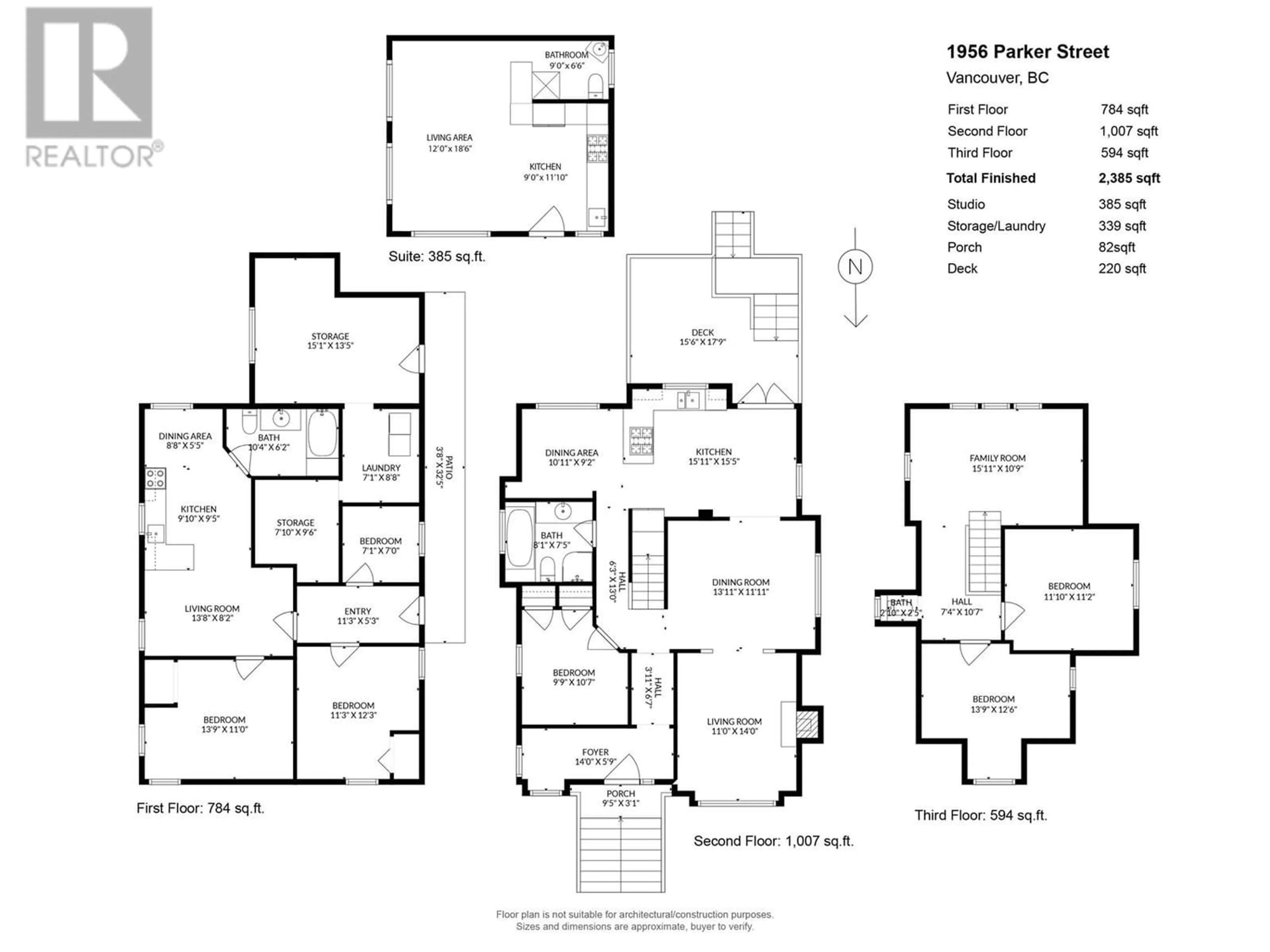 Floor plan for 1956 PARKER STREET, Vancouver British Columbia V5L2L3