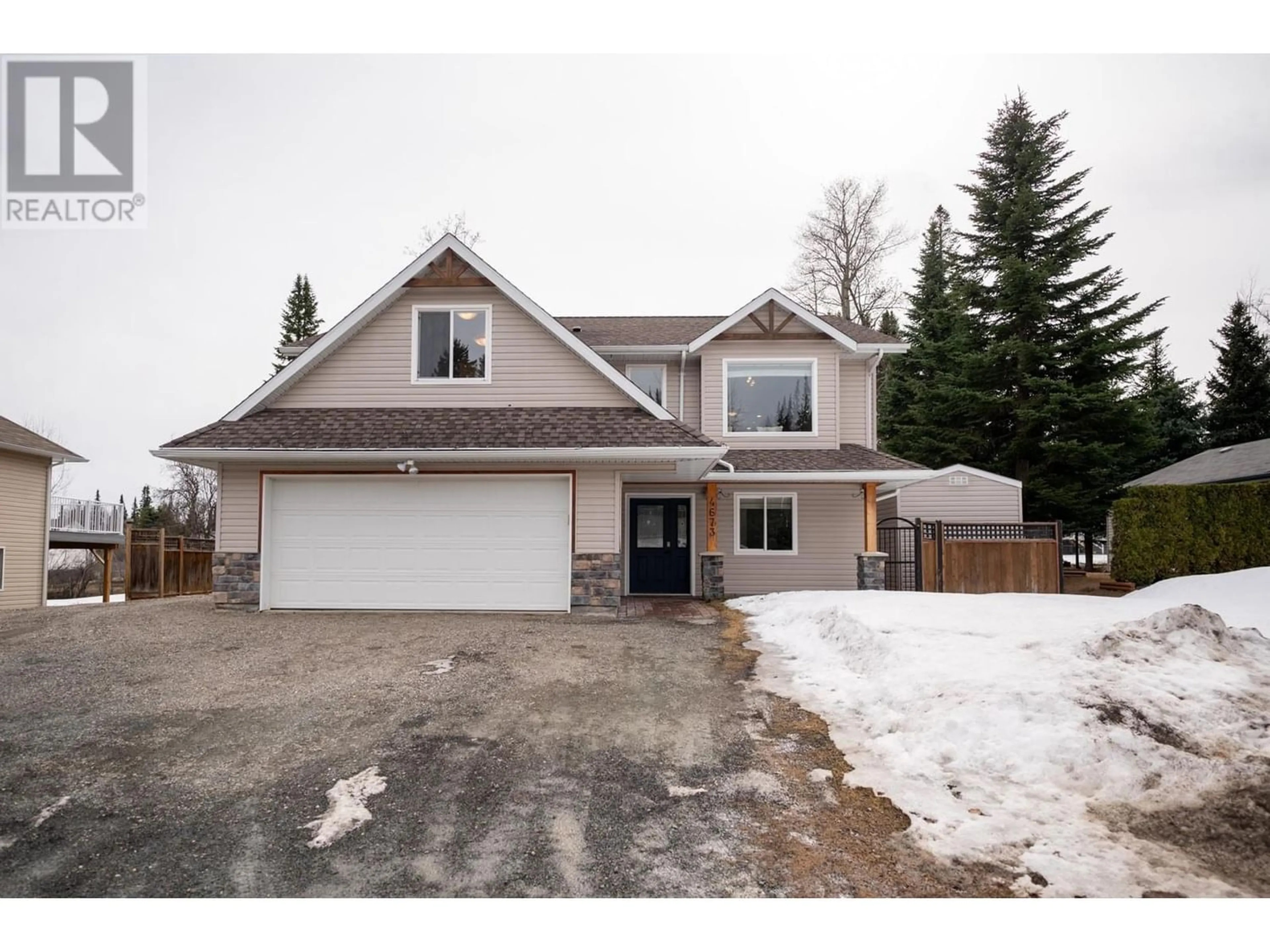 Frontside or backside of a home for 4673 GRAY DRIVE, Prince George British Columbia V2K4Y4