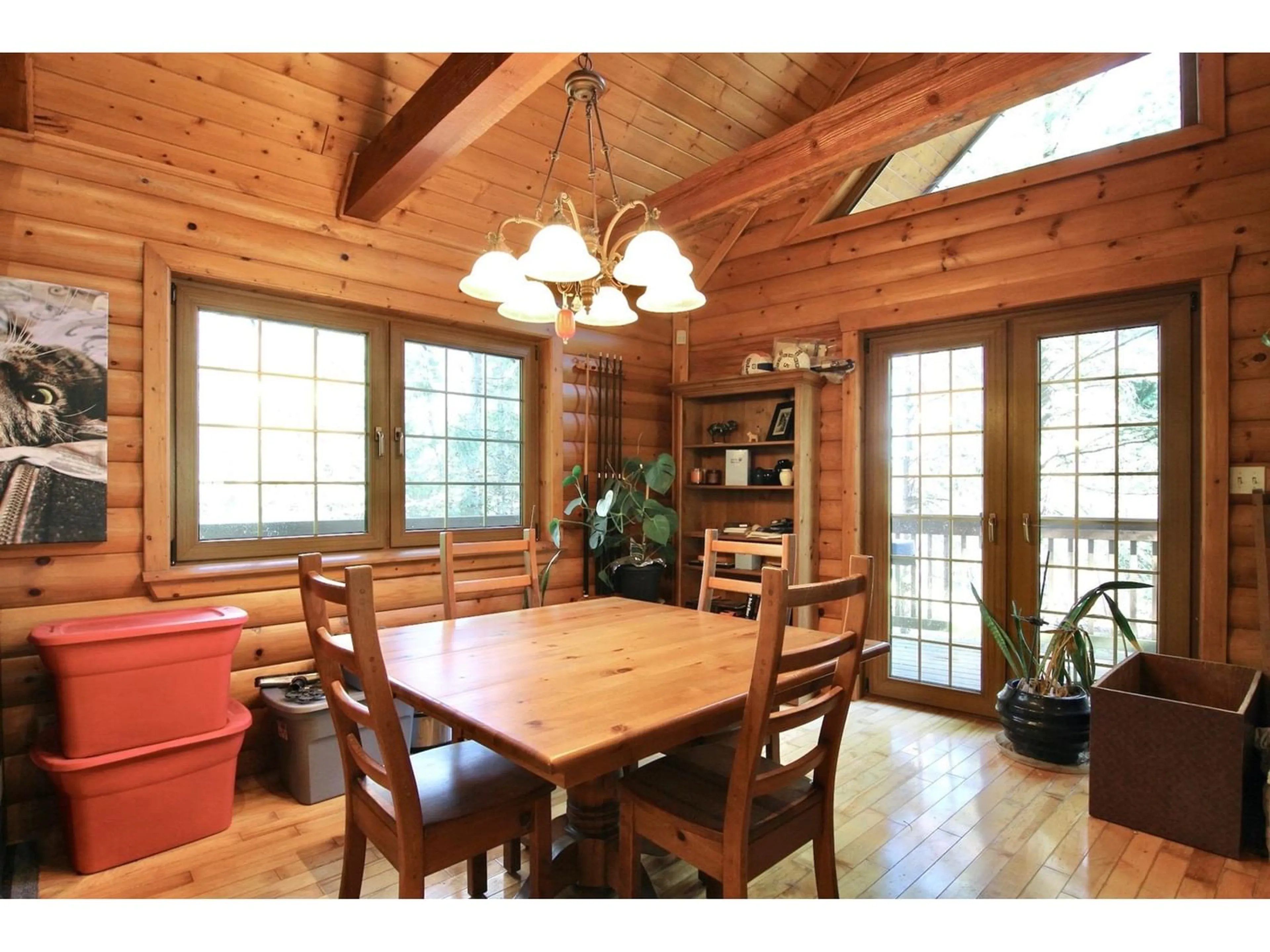 Dining room, wood floors, cottage for 12200 POWELL STREET, Mission British Columbia V4S1C1