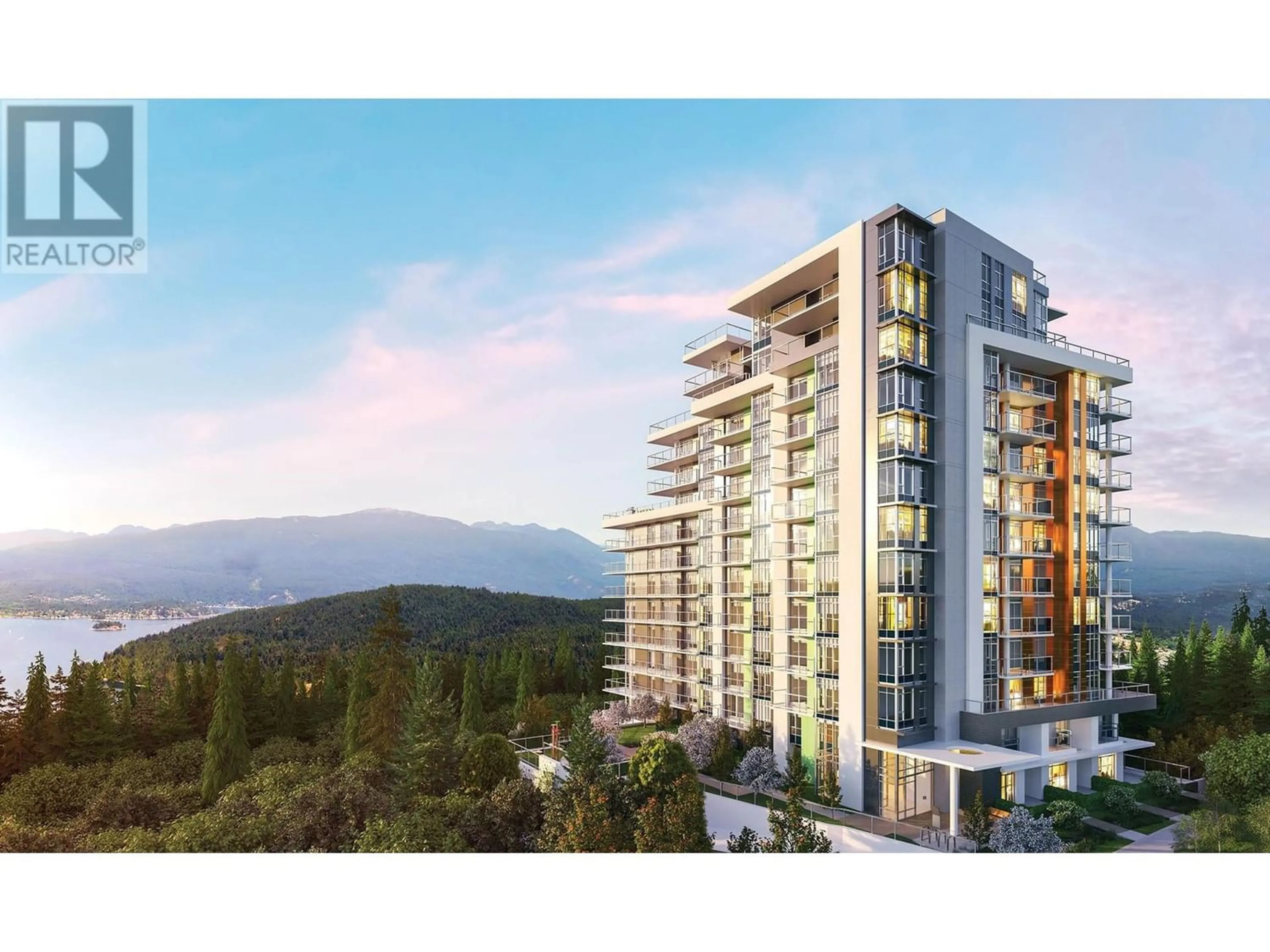 A pic from exterior of the house or condo for 1004 8940 UNIVERSITY CRESCENT, Burnaby British Columbia V5A4Y8